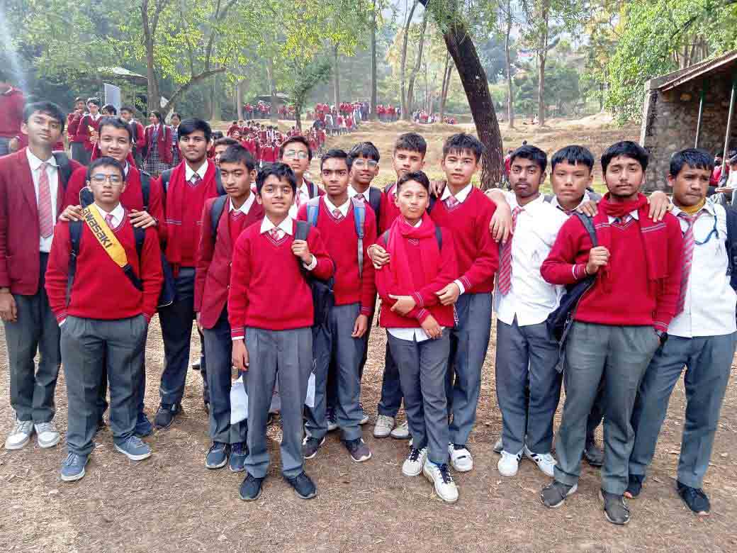 Grade IX Adventure at Tribhuvan Park, Thankot