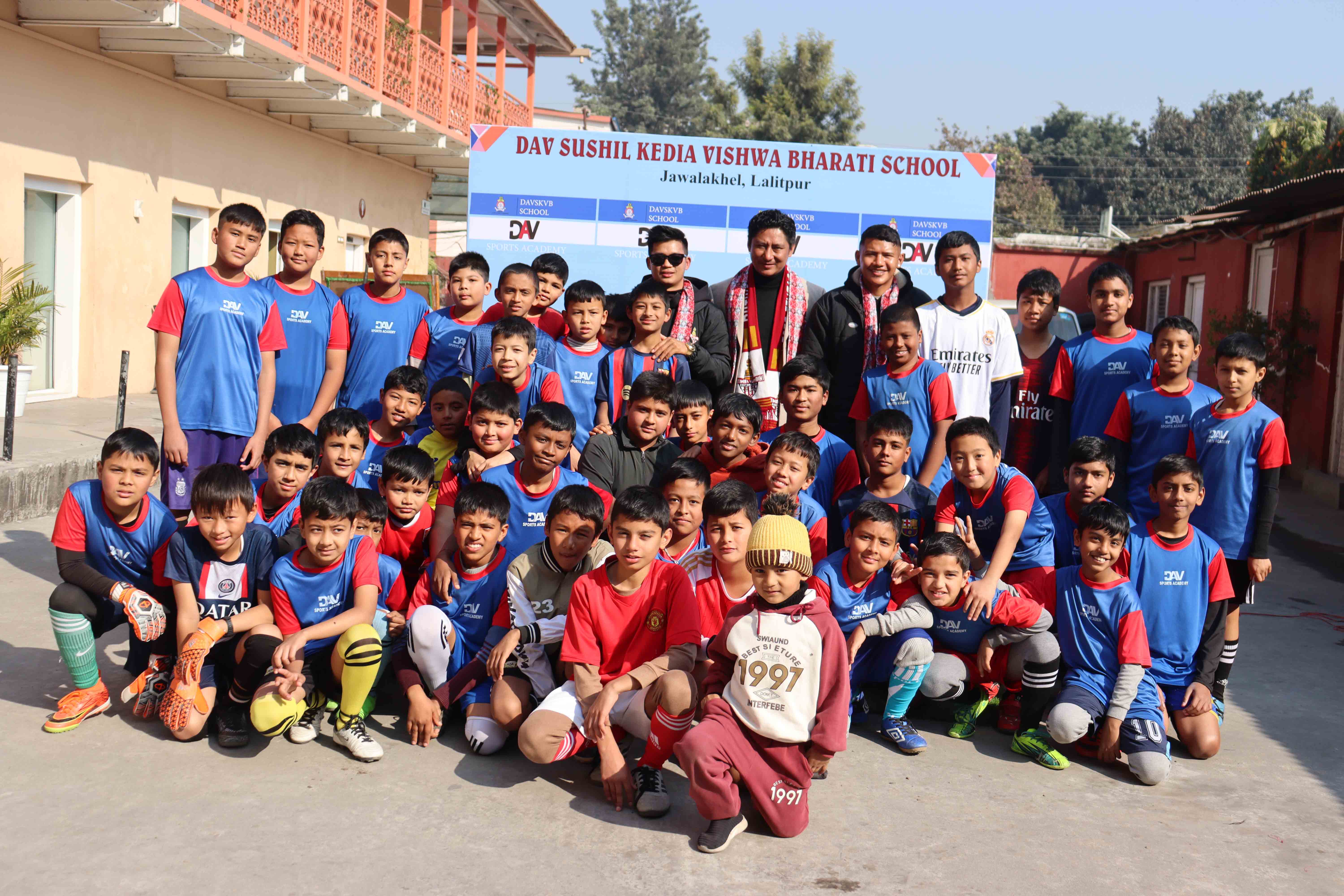 A Motivational Interaction Session with Nepal's International Footballer