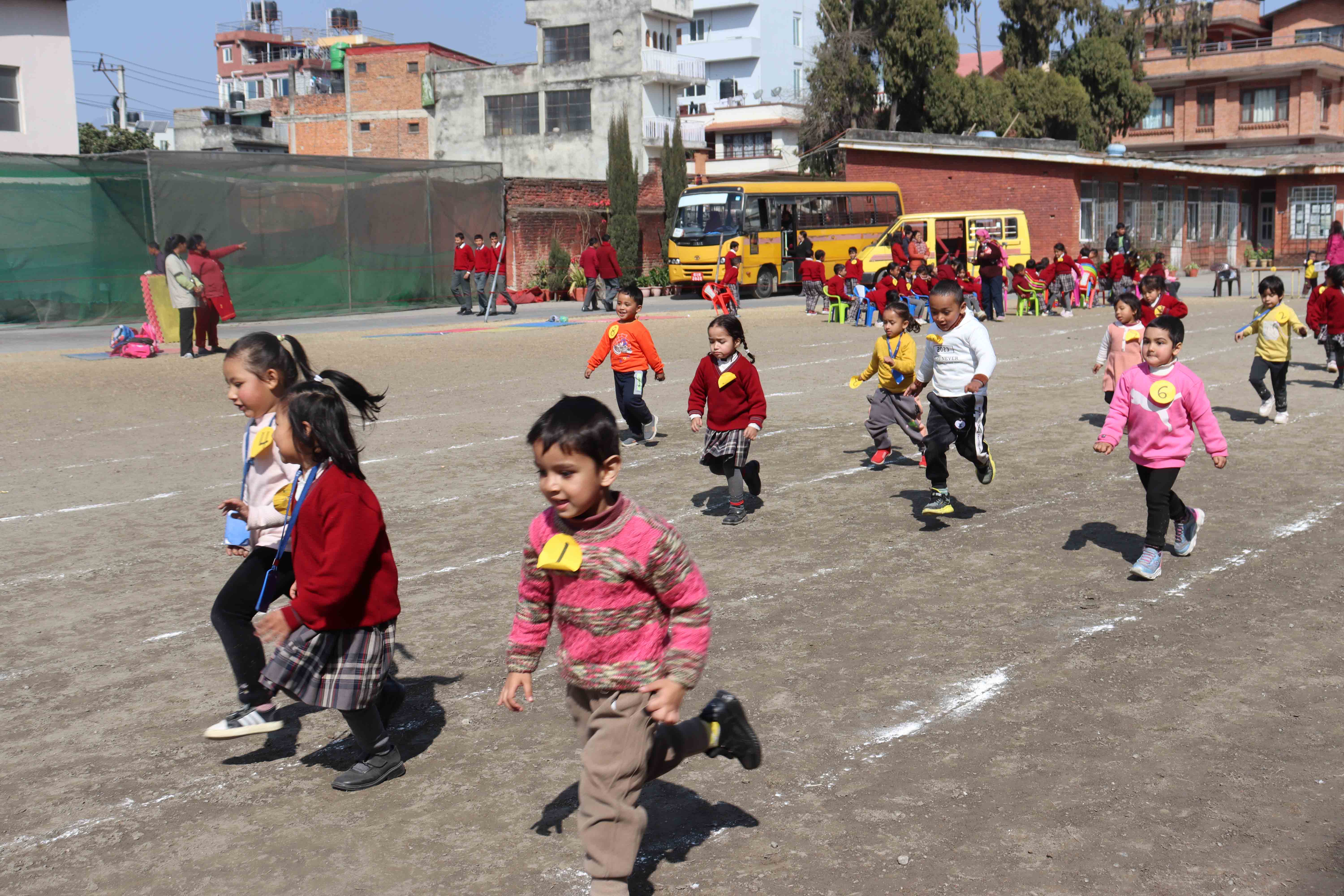 Sports Day Celebration of DAV Kindergarten