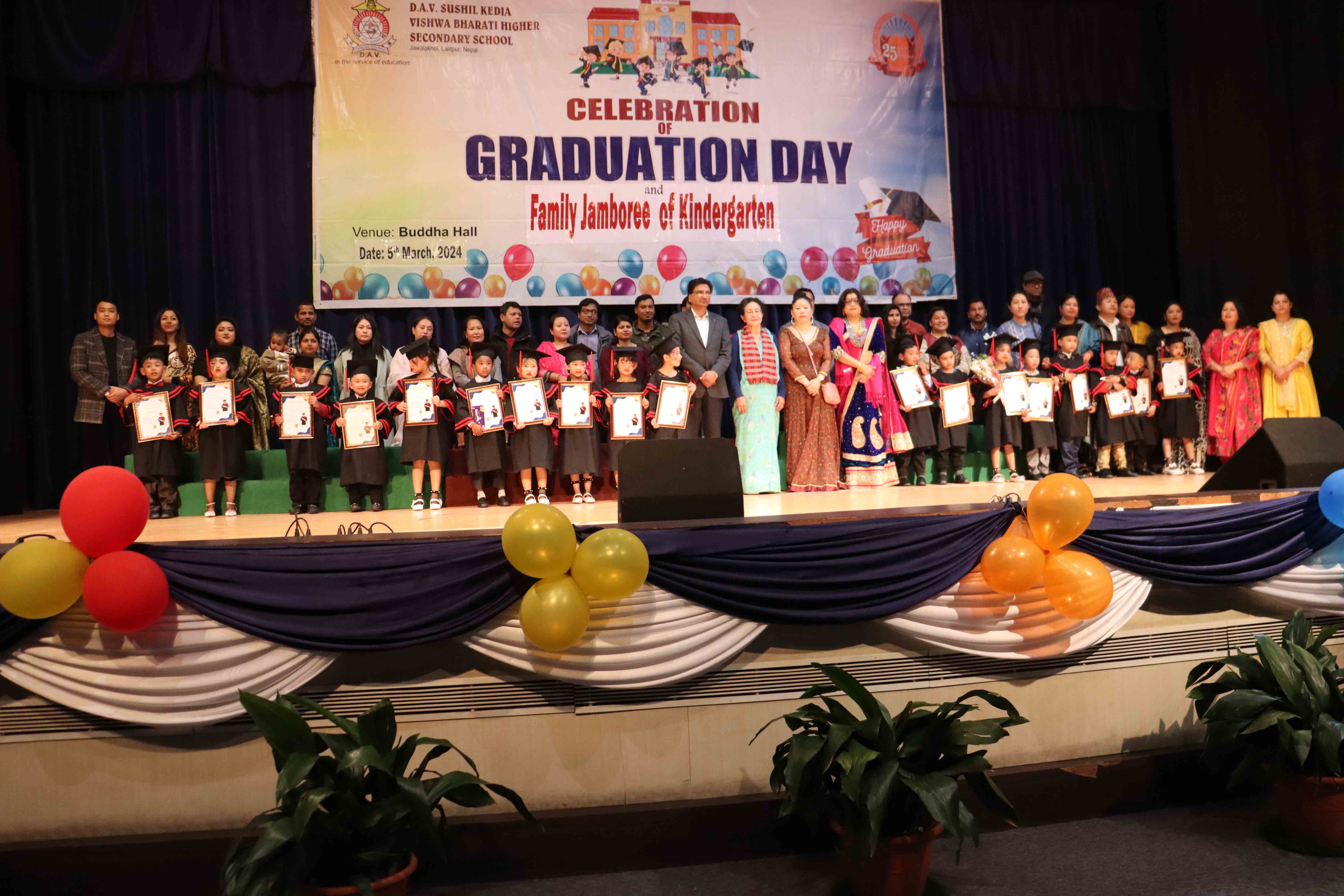 Graduation Day and Family Jamboree of DAV Kindergarten