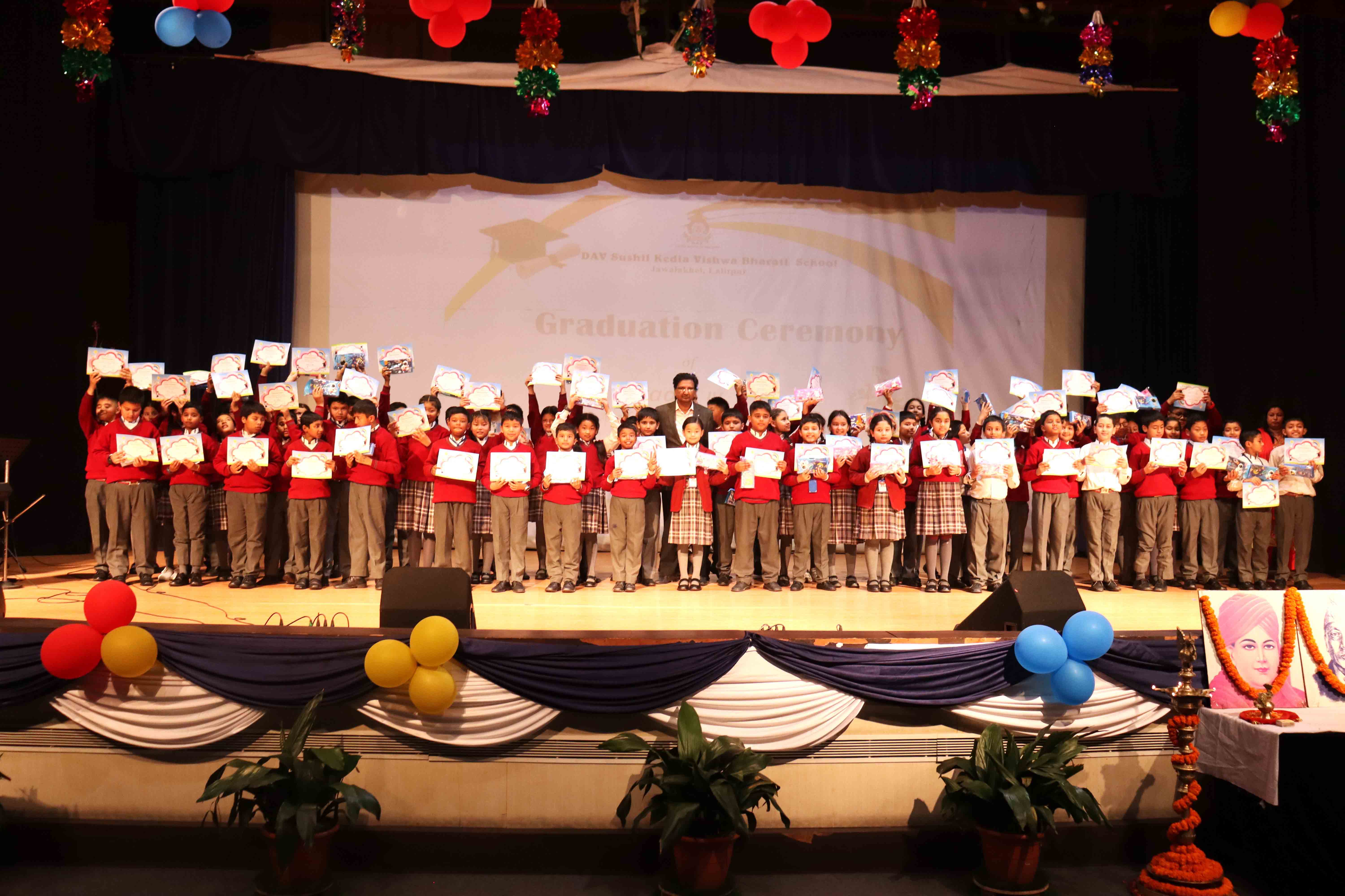 Graduation Ceremony for 4th Grade Students