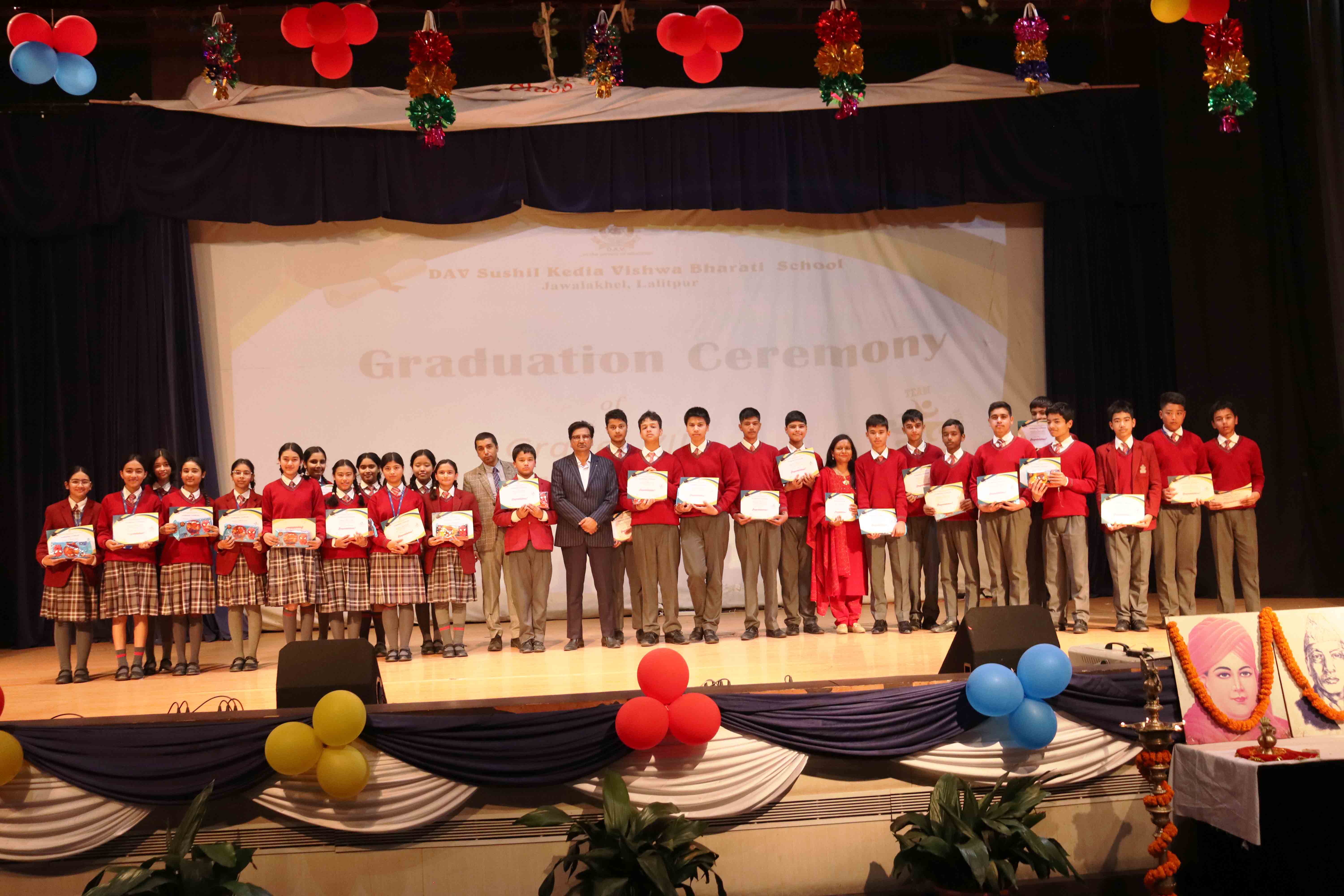 Graduation Day for Grade VIII Students