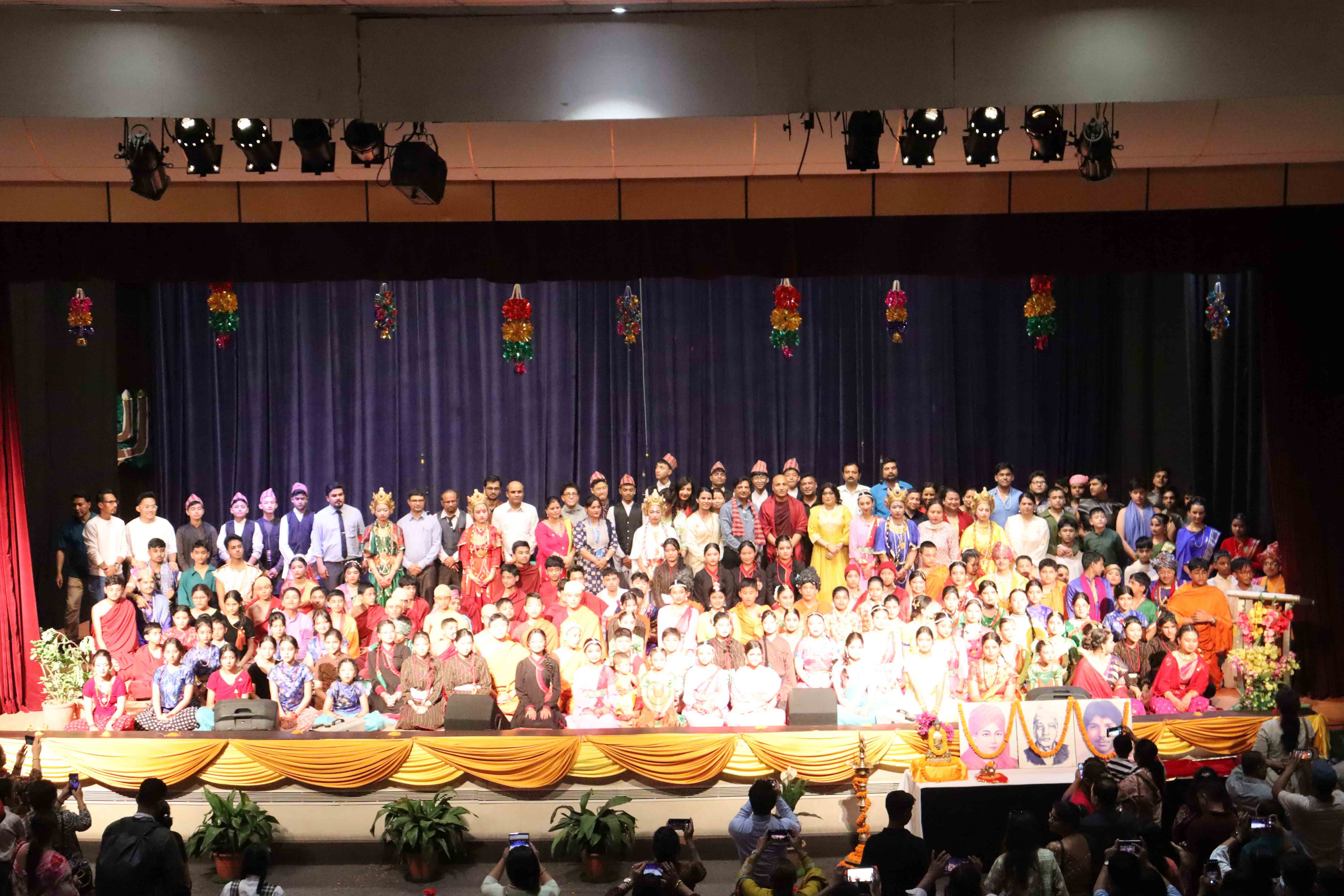 DAV Students Illuminate Buddha's Life in Inspiring Musical Drama