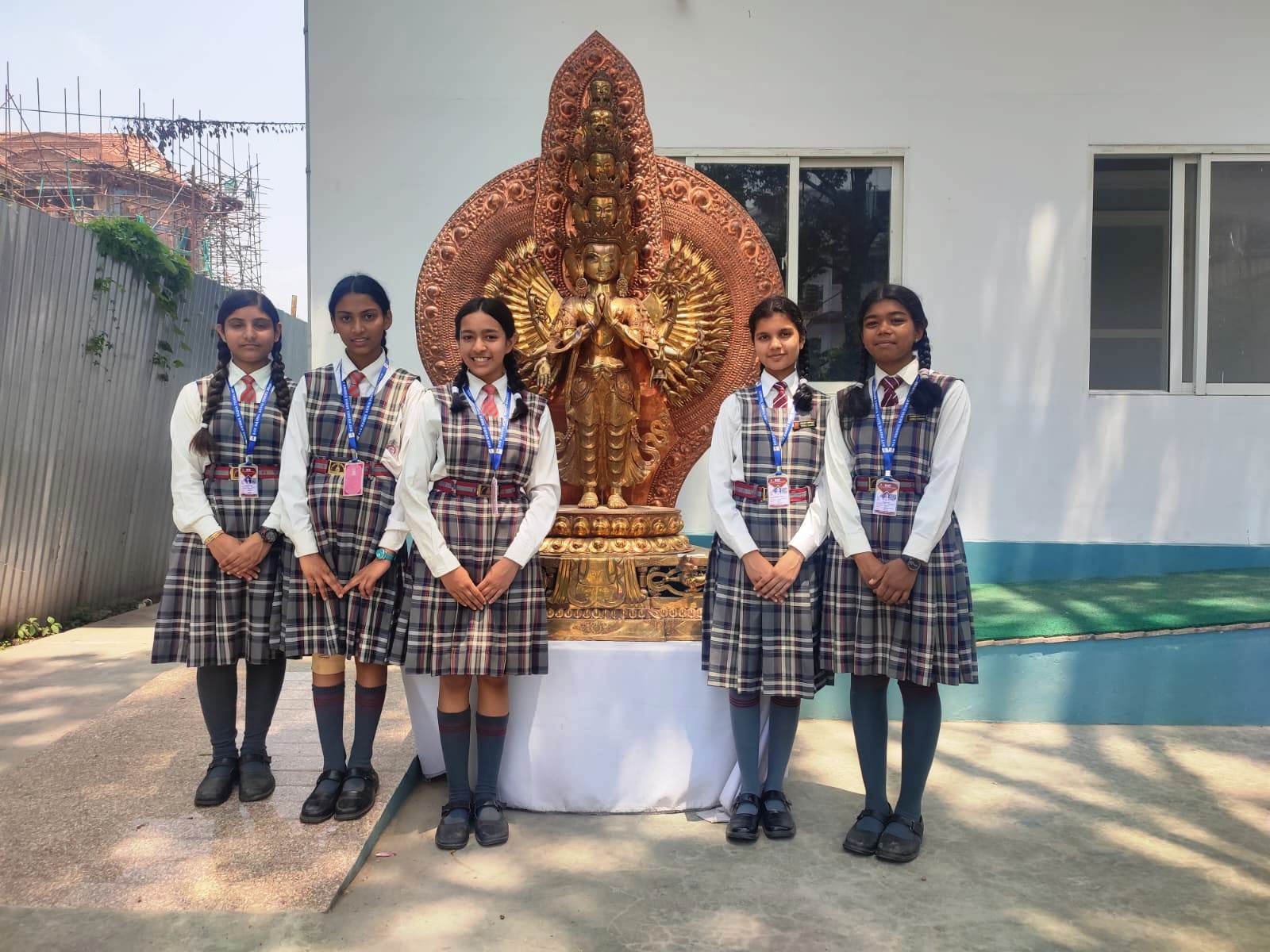 56 Students from Grade V to XII Visit National Art Exhibition