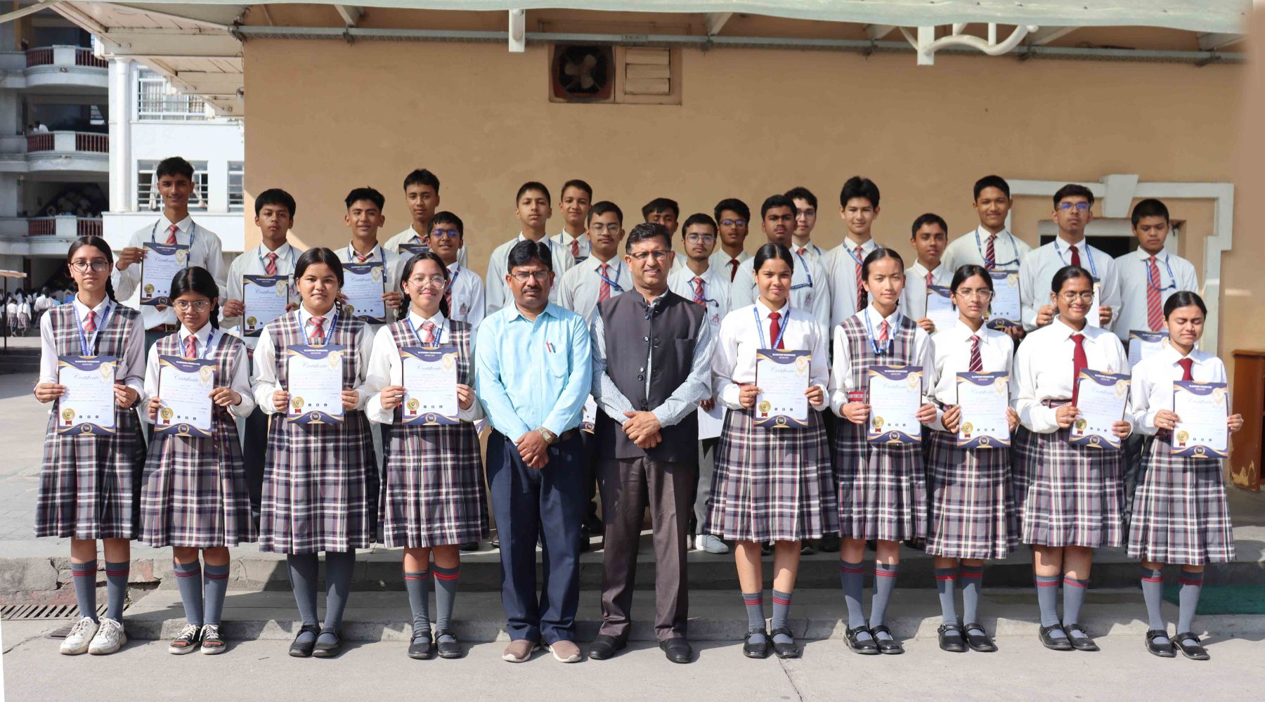 Achievers of Level-2 Olympiad Honoured