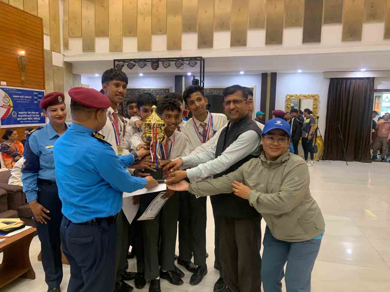 Award Distribution Ceremony of the 4th Community Service Futsal Cup – 2081
