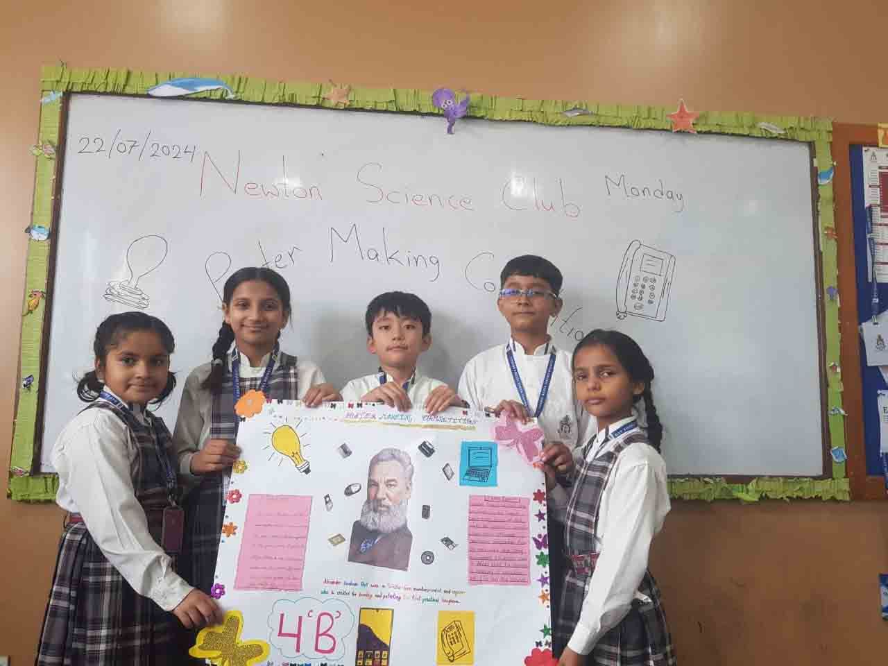Poster Making Competition for Grade III and IV Students