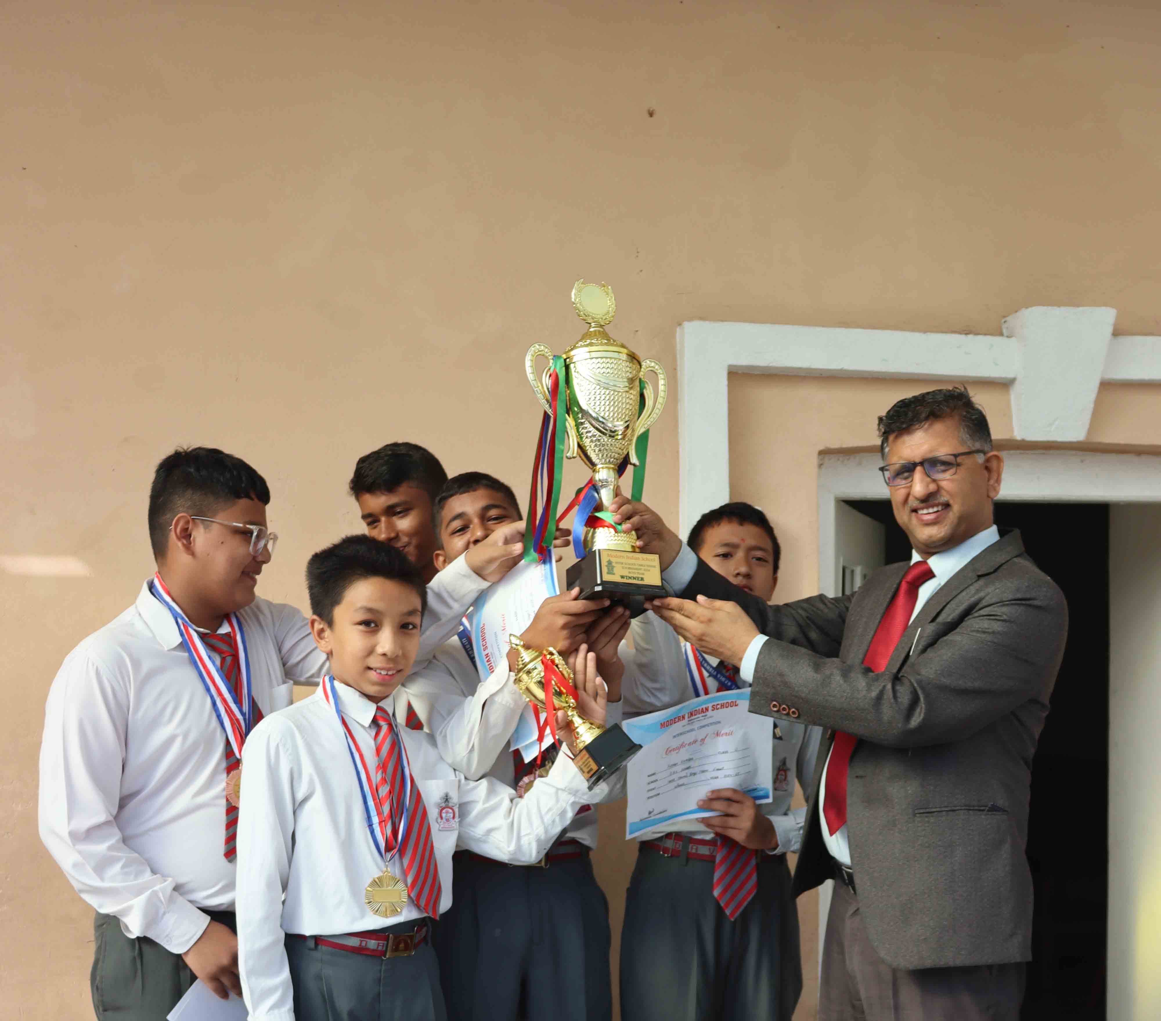 Inter-School Table Tennis Champions Honoured