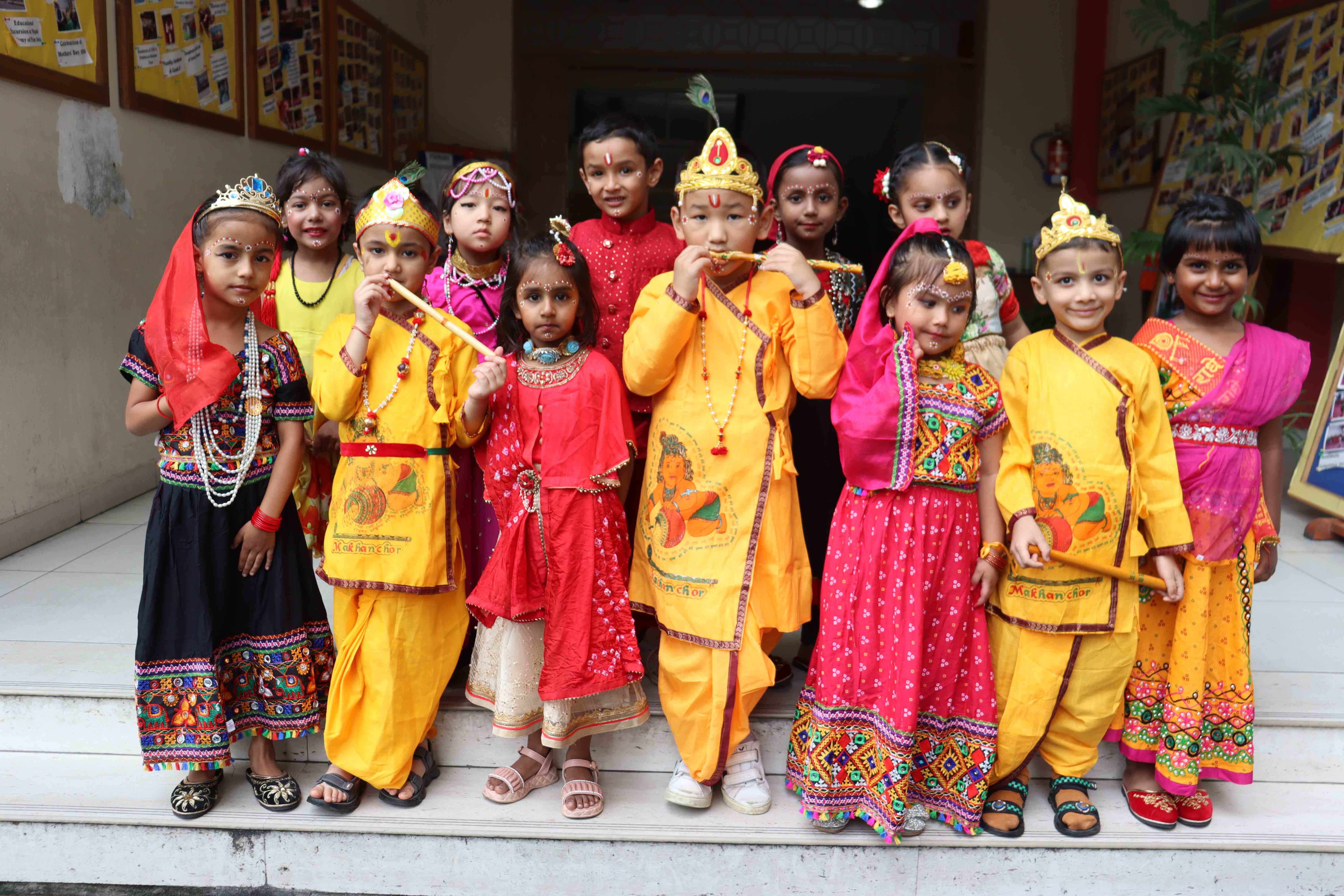 Shree Krishna Janmastami at DAV Kindergarten