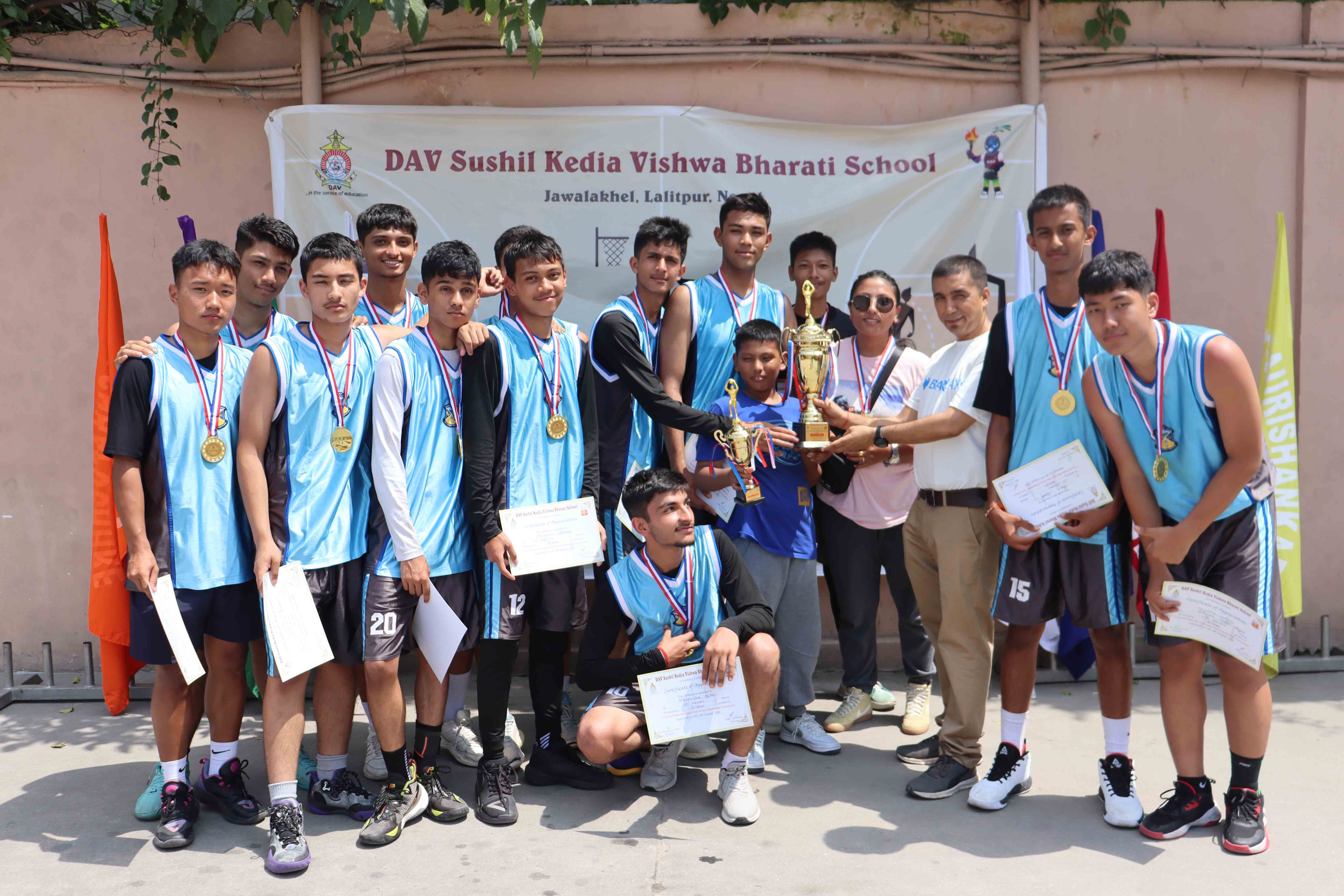 1st Sushil Kedia Memorial Inter School Basketball Tournament