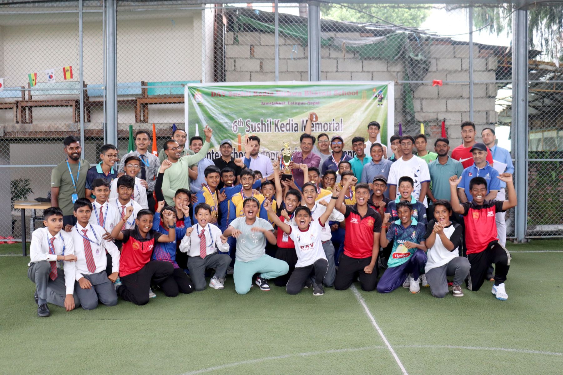 6th Sushil Kedia Memorial Inter School Indoor Cricket Tournament - 2024