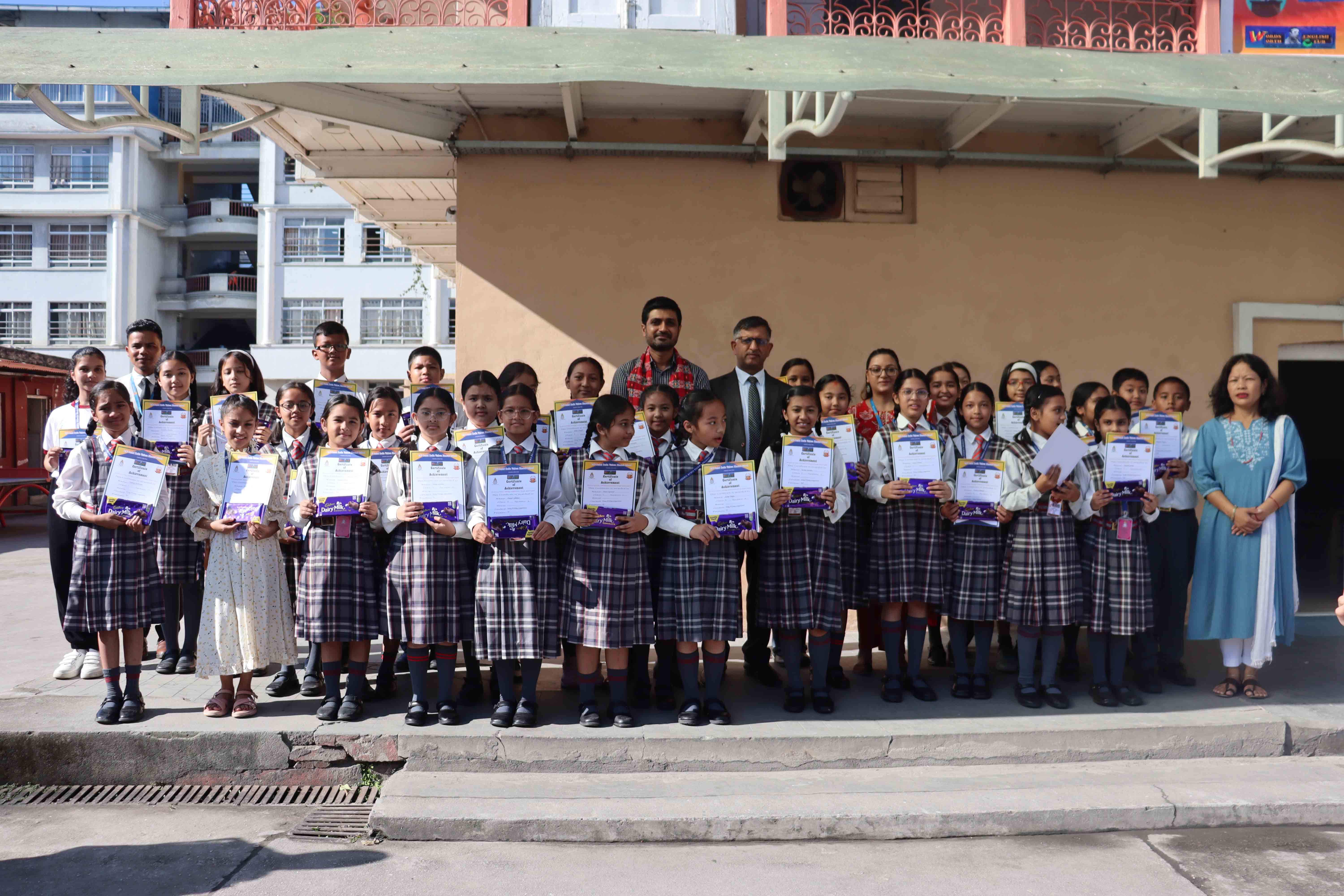 Achievers of English Week Honoured in School Assemblies
