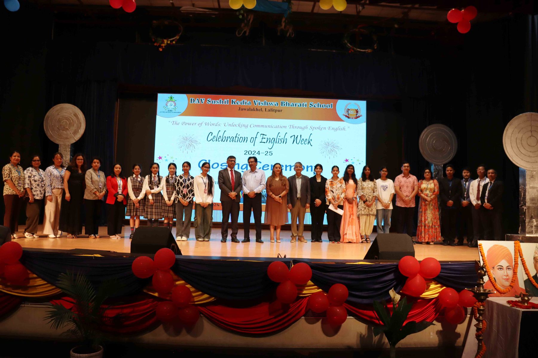 Closing Ceremony of English Week