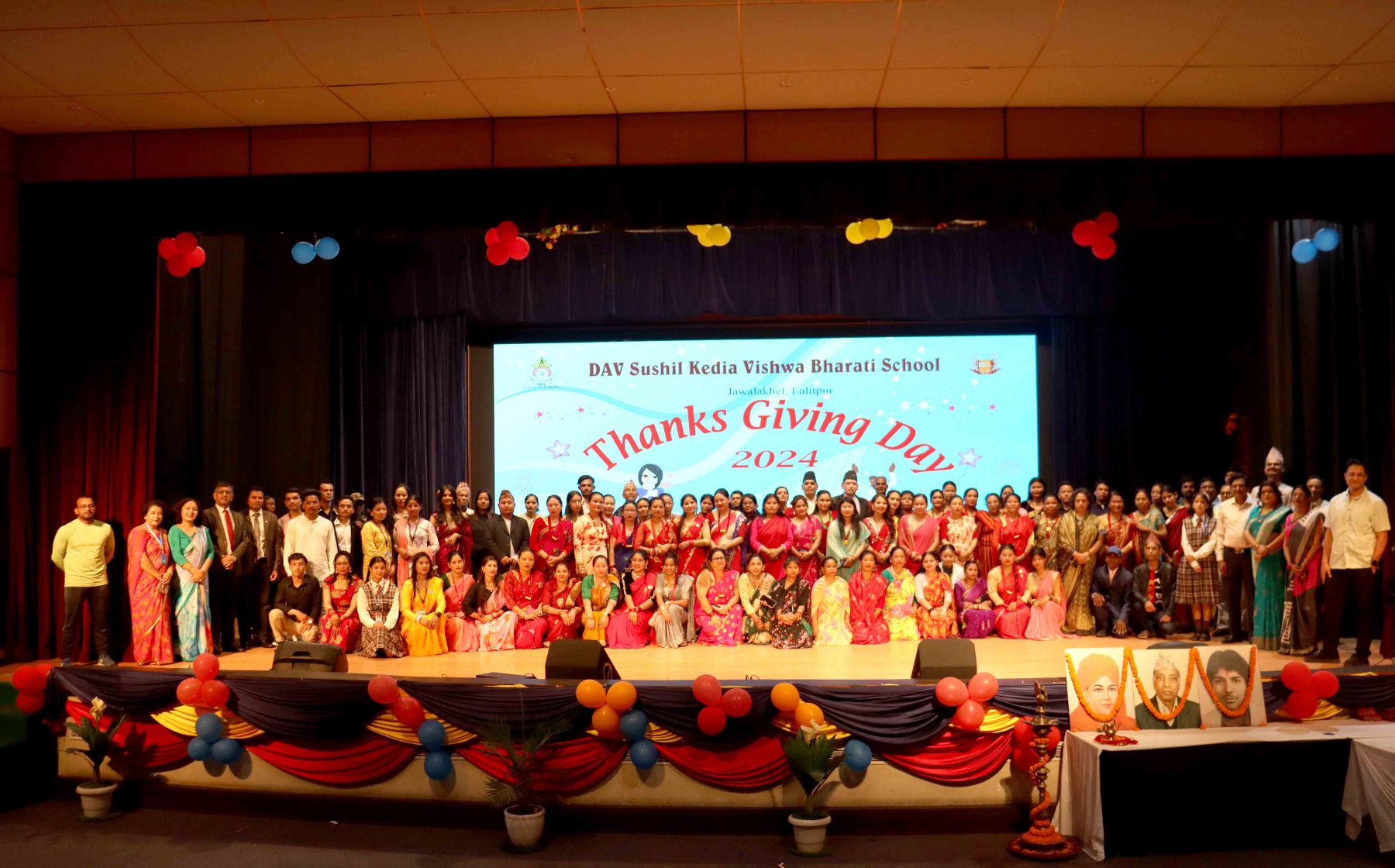 Thanks Giving Day for House Keeping, Security and Canteen Staff