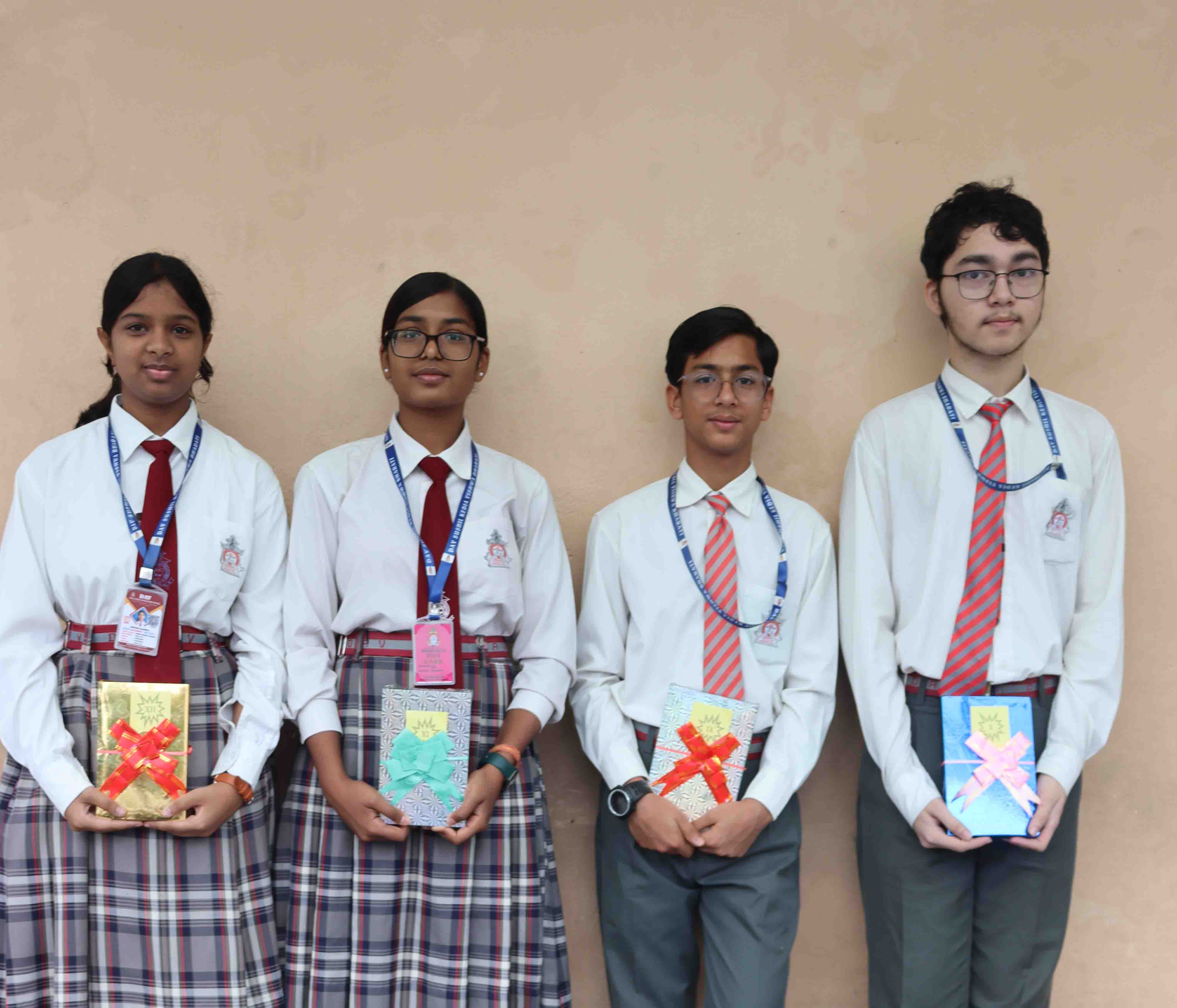 Winners of Principal's Subject Sweepstakes of Science Honoured