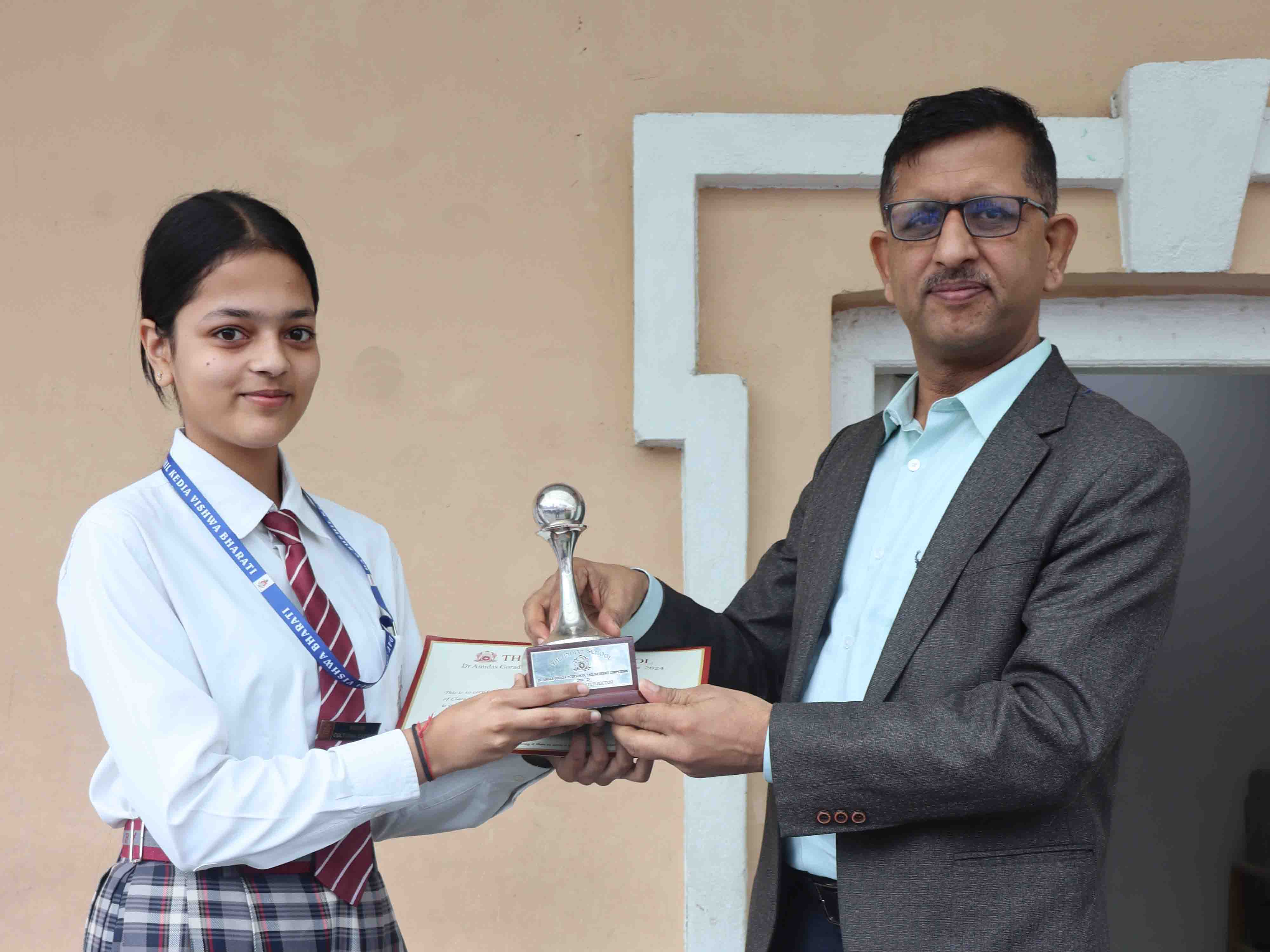 Vanshika Won Joint Best Interjector Award in International Goradia Debate