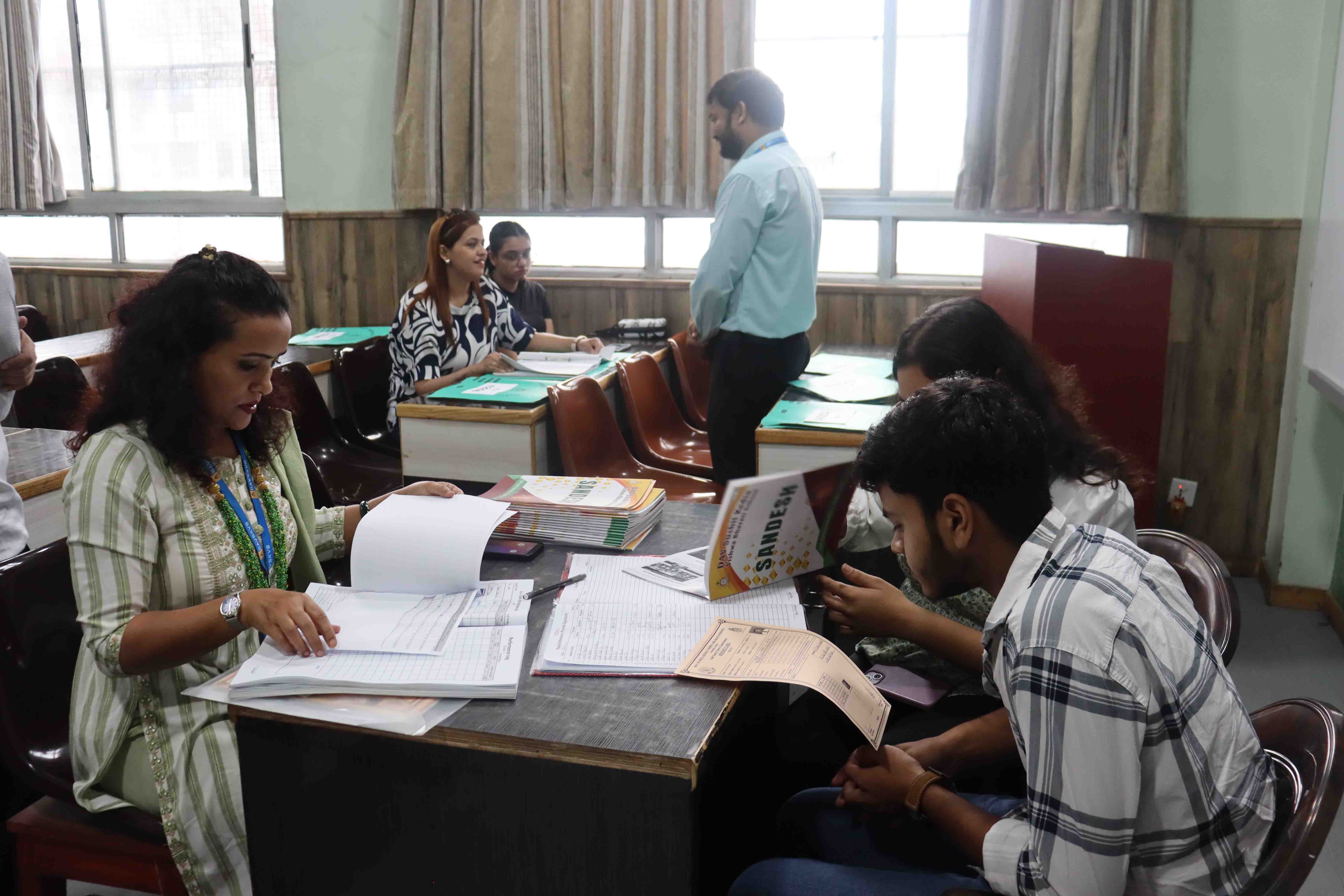 Parents-Teachers Conference for Half-Yearly Examination