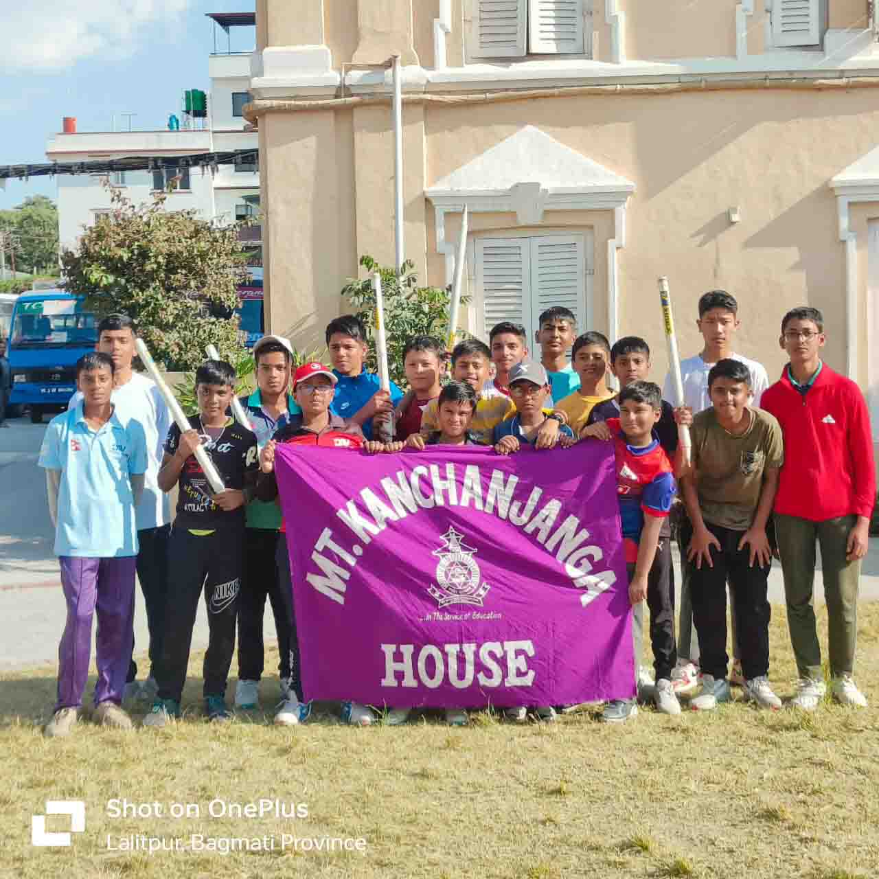 Inter-House Cricket Tournament for Grades VII and VIII Boys
