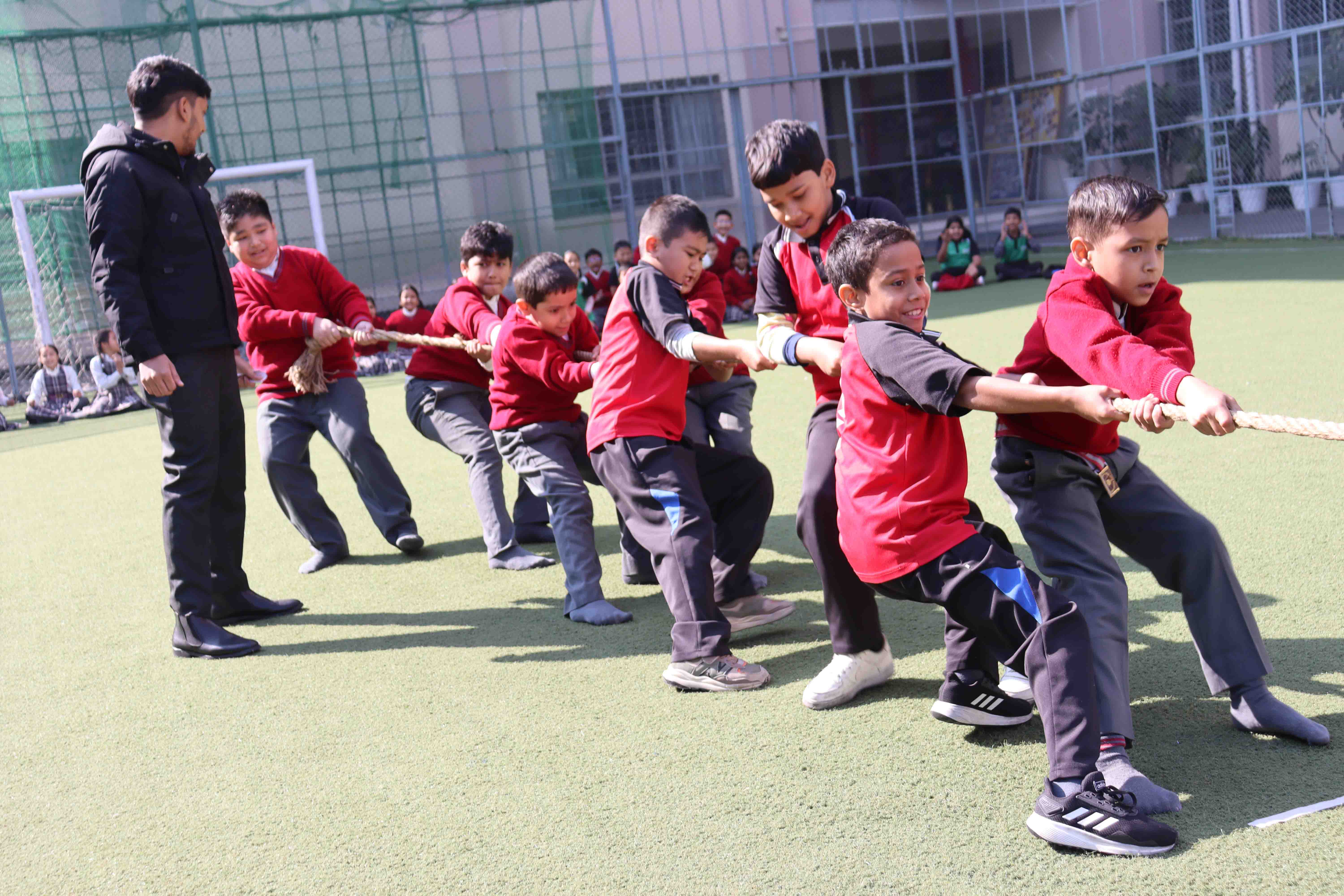 Tug of War for Grade III Students