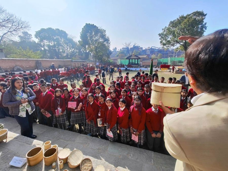 Participation in Educational Exhibition at Patan Durbar Square