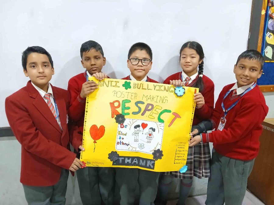 Celebration of Anti-bullying Week in Junior and Middle School