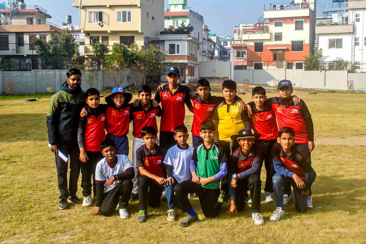 DAV Enters Quarterfinals of GEMS T10 Inter-School Cricket Thunder Cup 2024