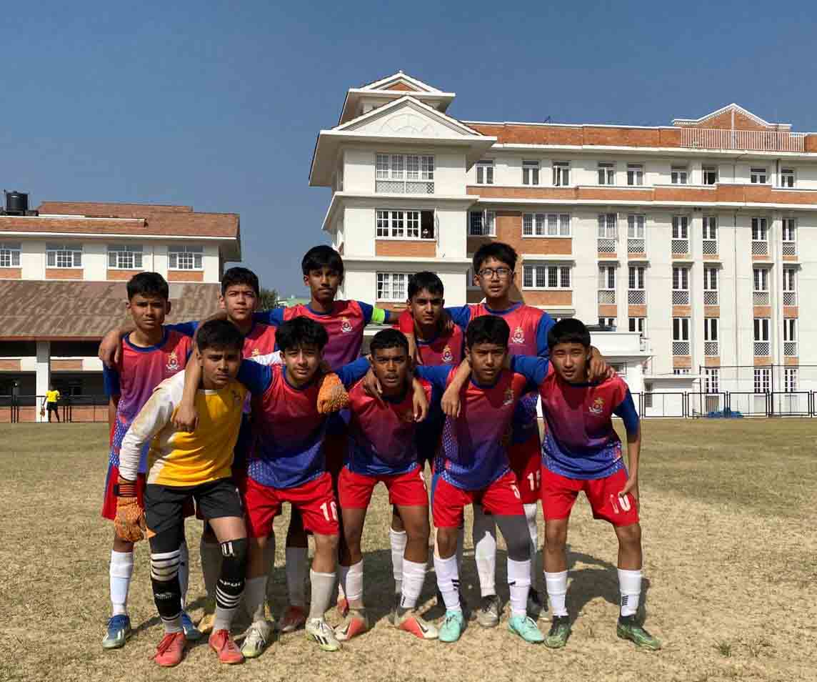 DAV Under 16 Football Team Advances to Quarterfinals of GEMS Thunder Cup 2024