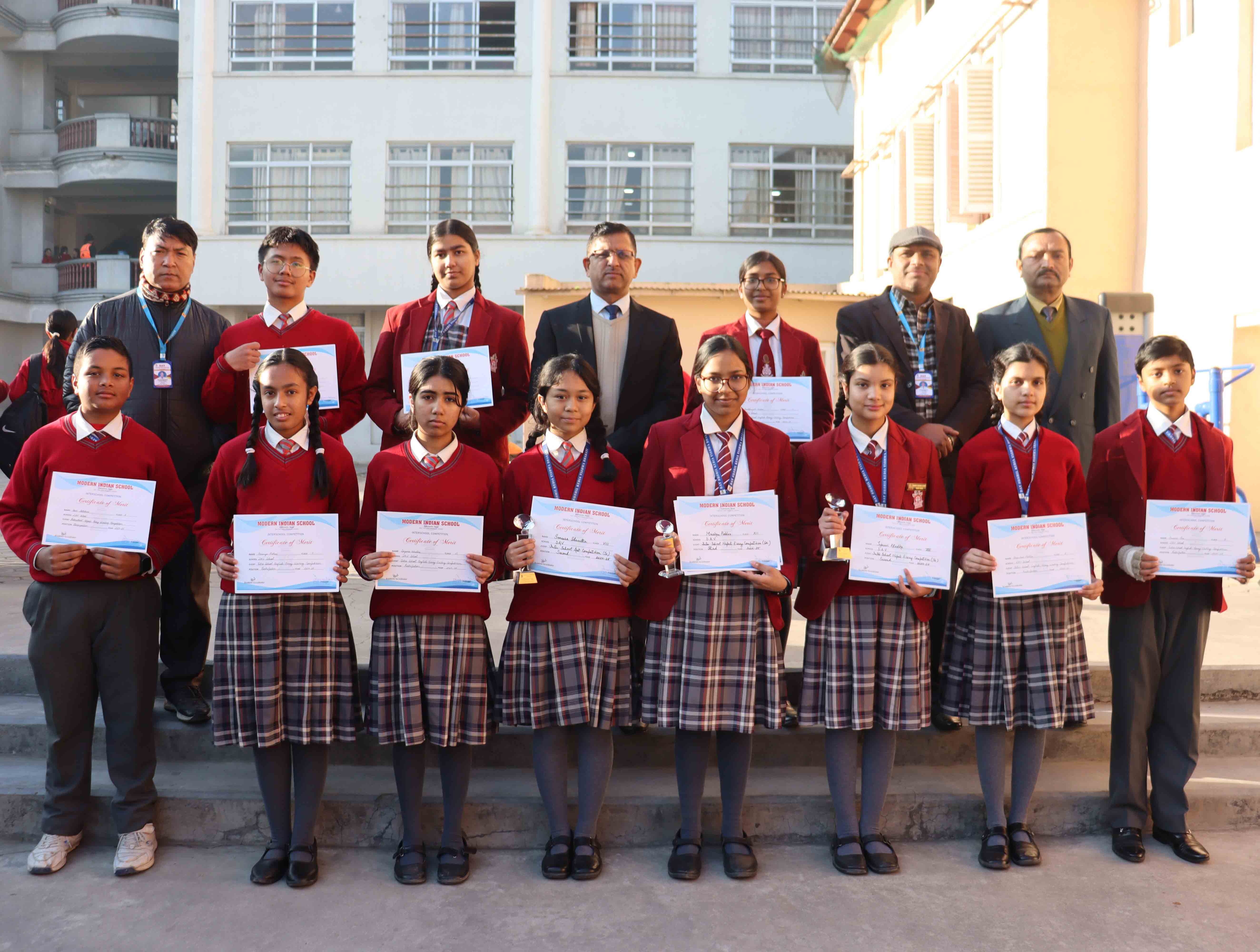 Outstanding Achievement in Inter-School Essay and Art Competition
