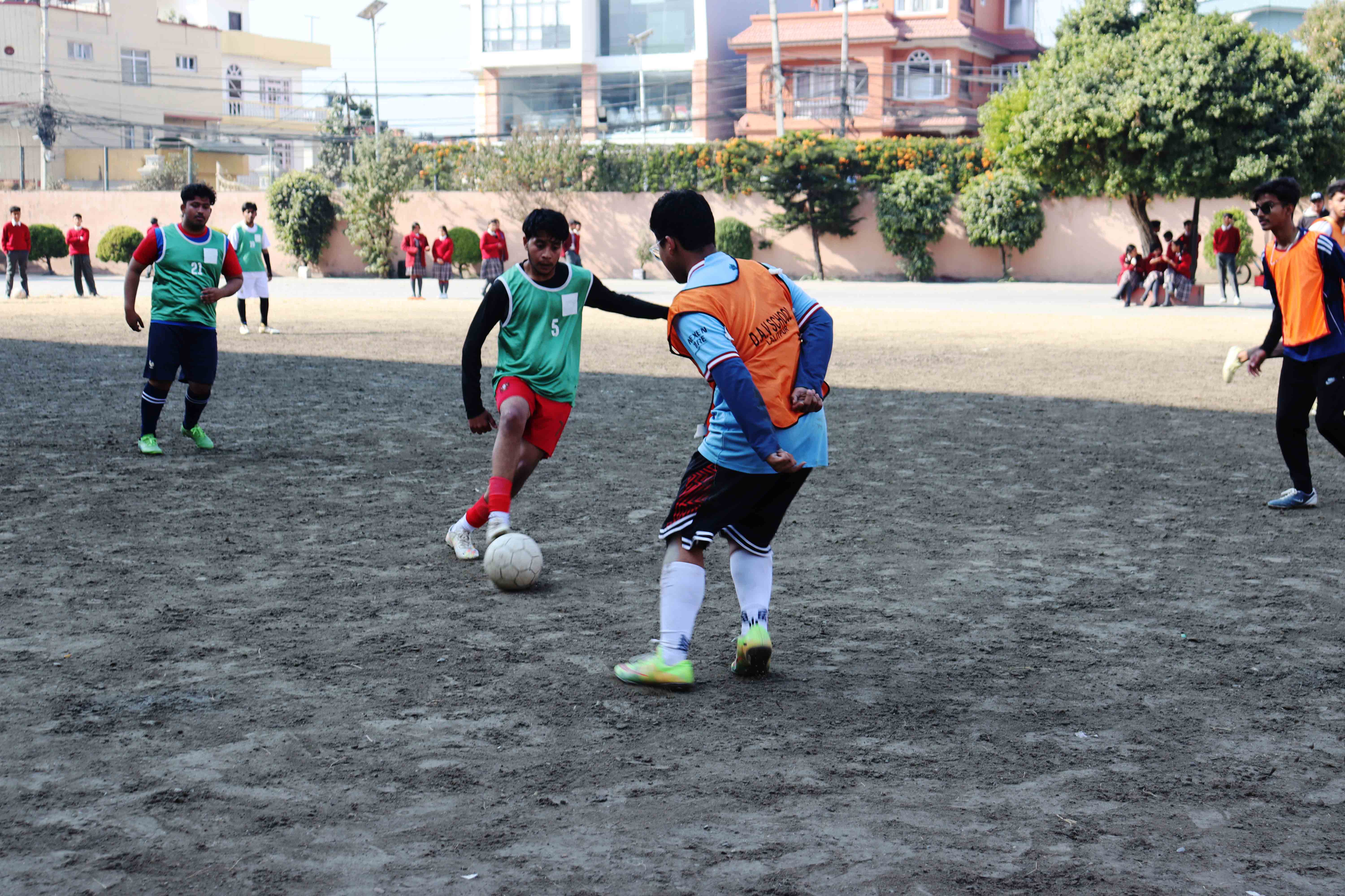 Inter-House Football Tournament for Grade XI and XII Boys