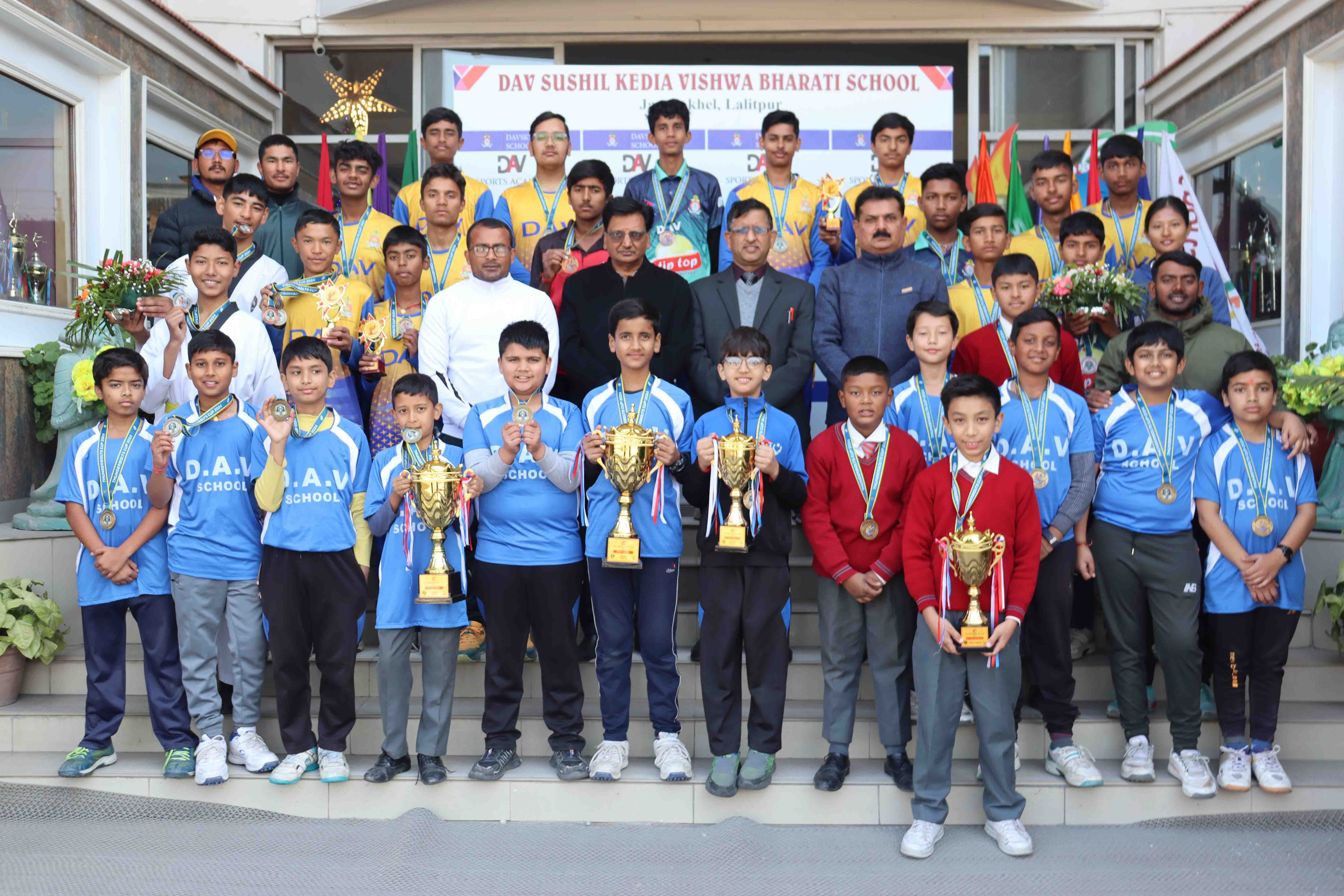 Corridor Ceremony Celebrates Victorious Results of GEMS Thunder Bolt Cup, 2024