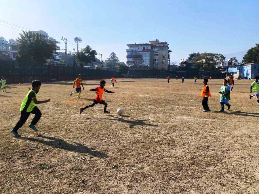 DAV Sports Academy Launches Exclusive 2-Day Training for Football Academy Students