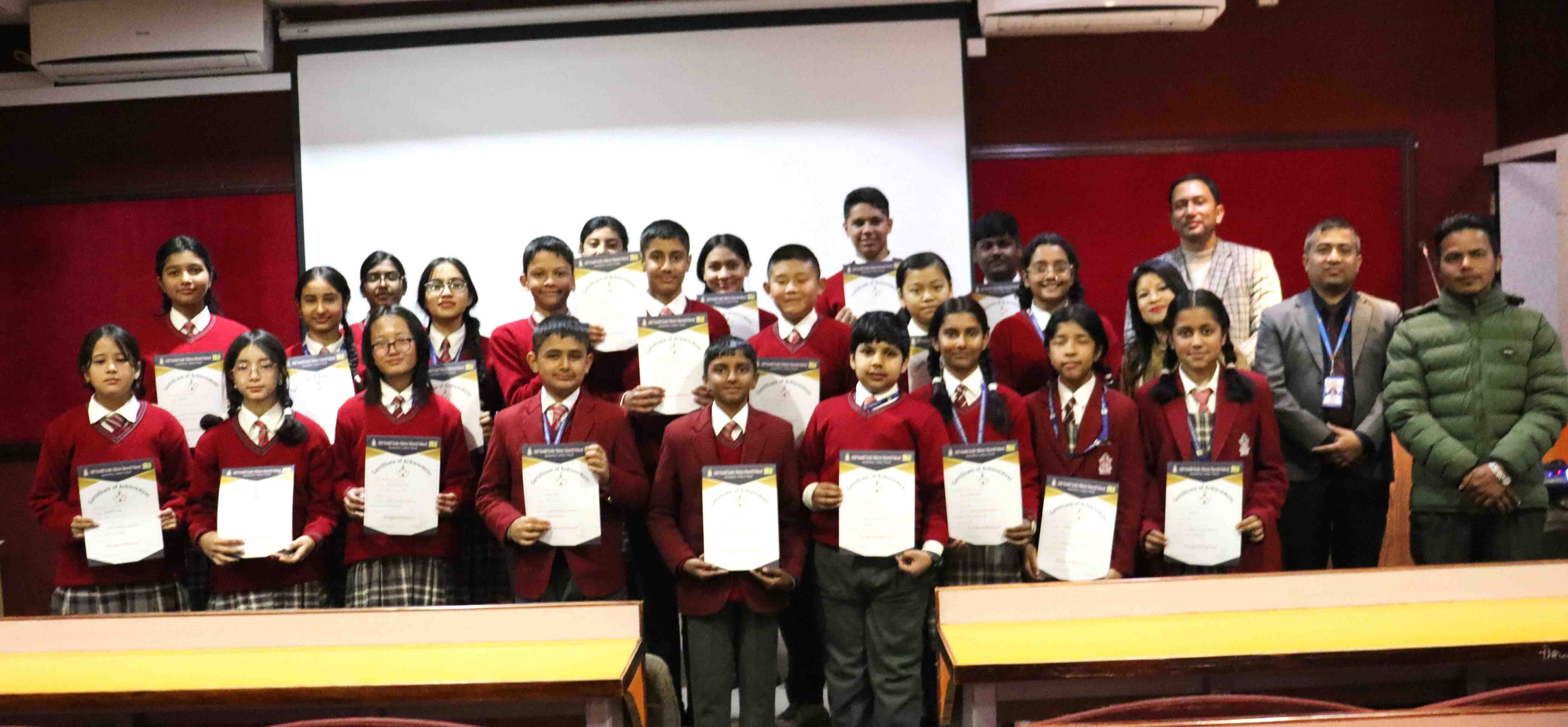 English Extempore Competition for Grade VII Students