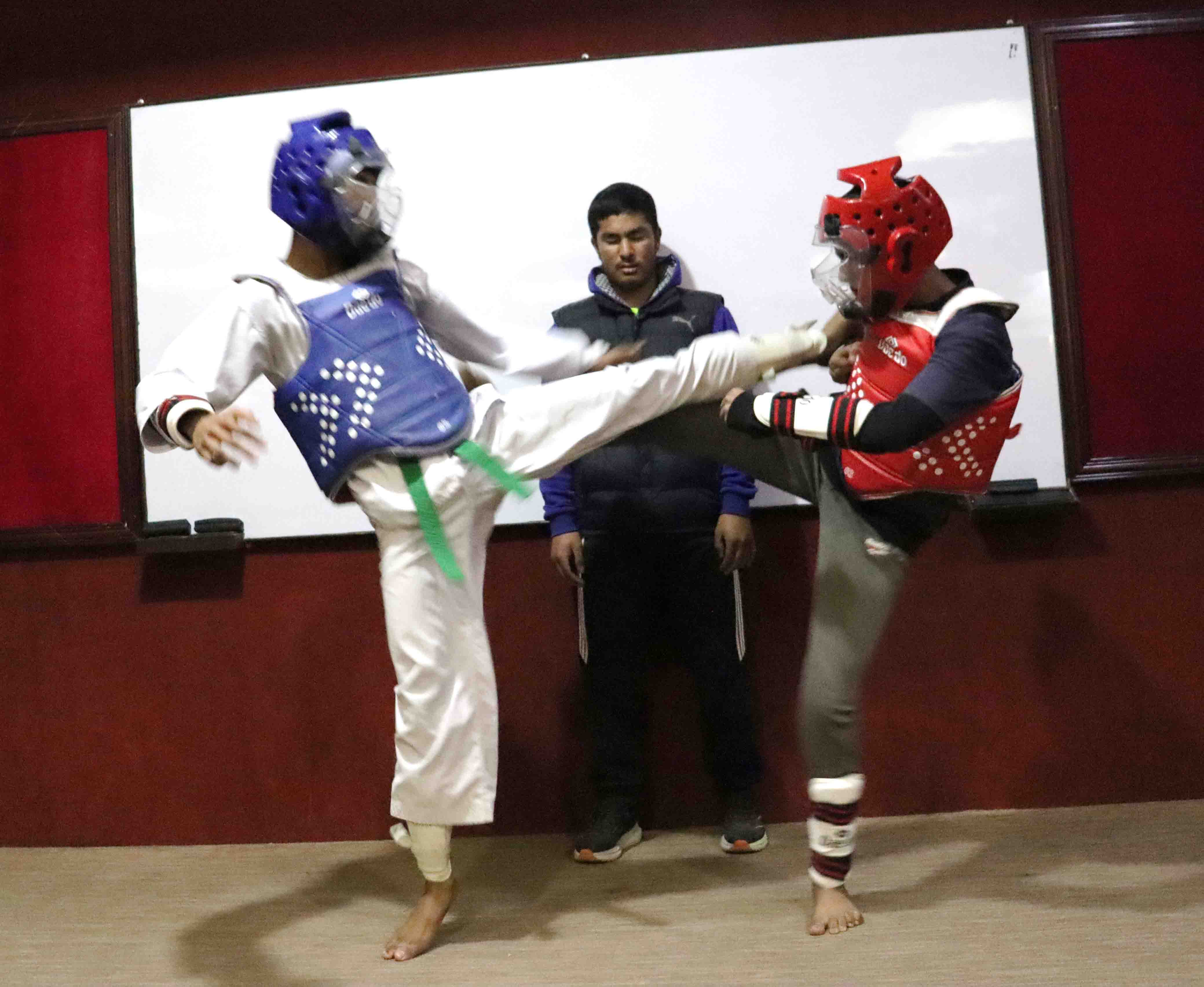 Inter-House Taekwondo Competition for Grade IX and X Students