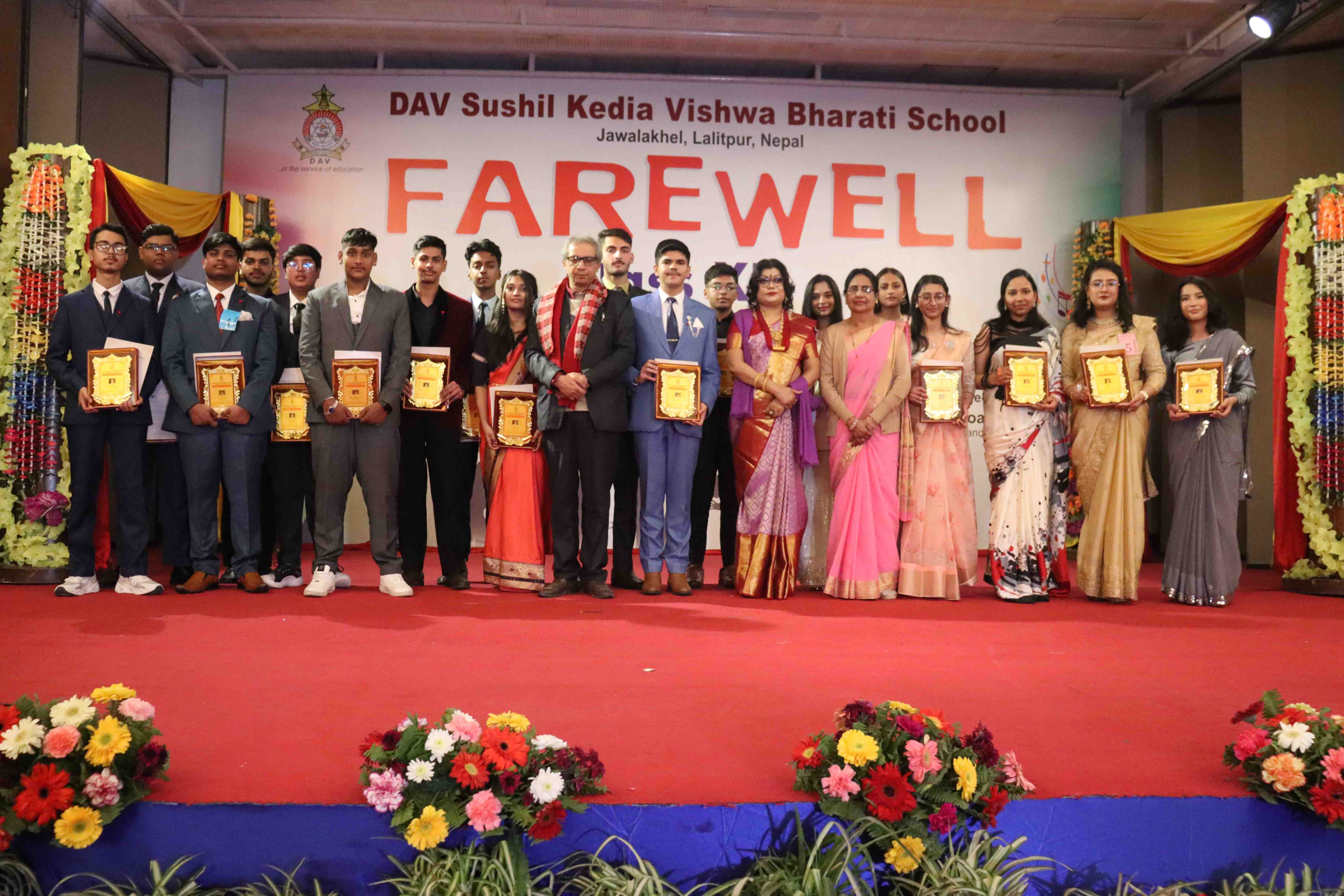 Farewell Ceremony for the 20th Batch of Grade XII