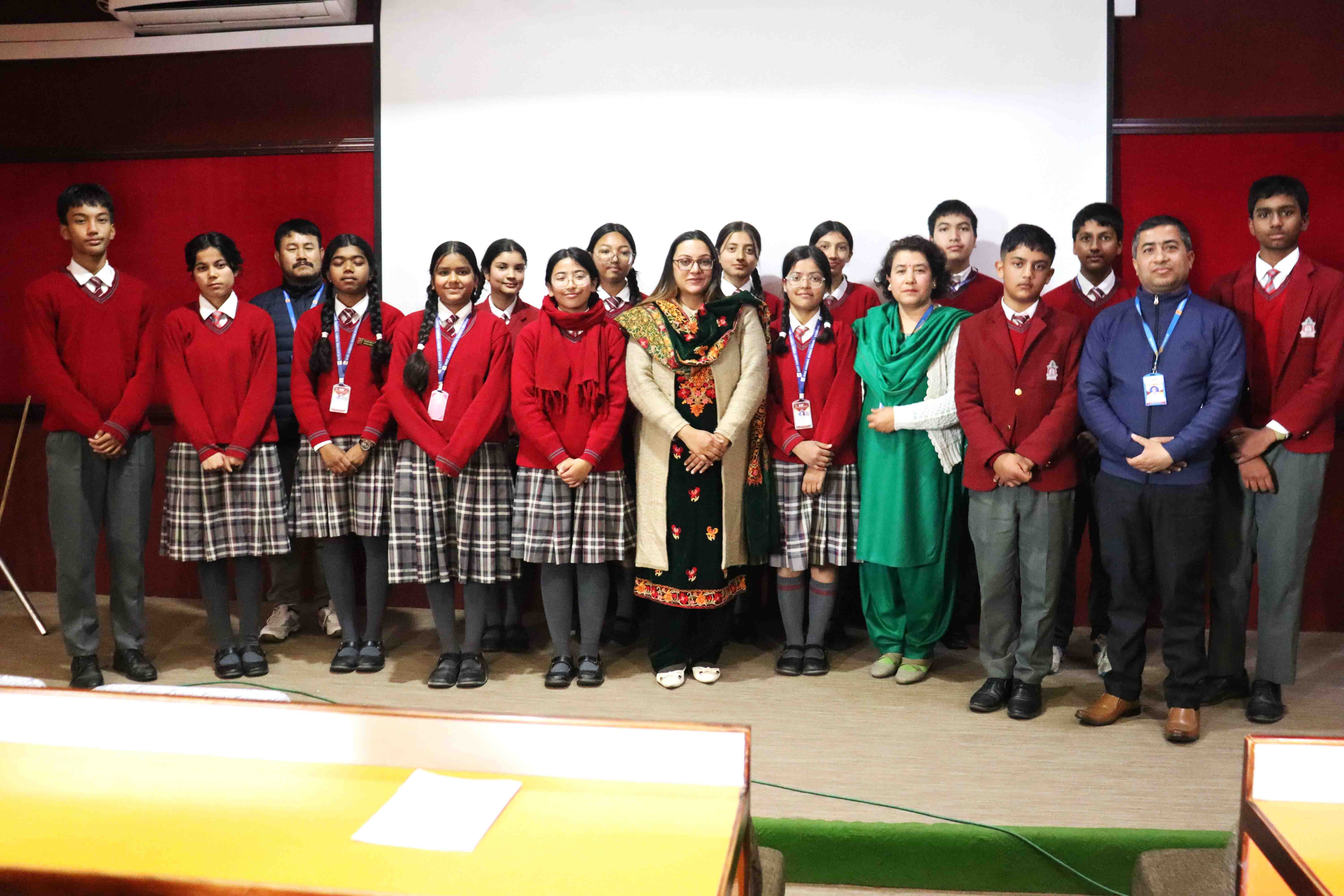 Inter-House Presentation Competition for Grades VII and VIII Students 2025