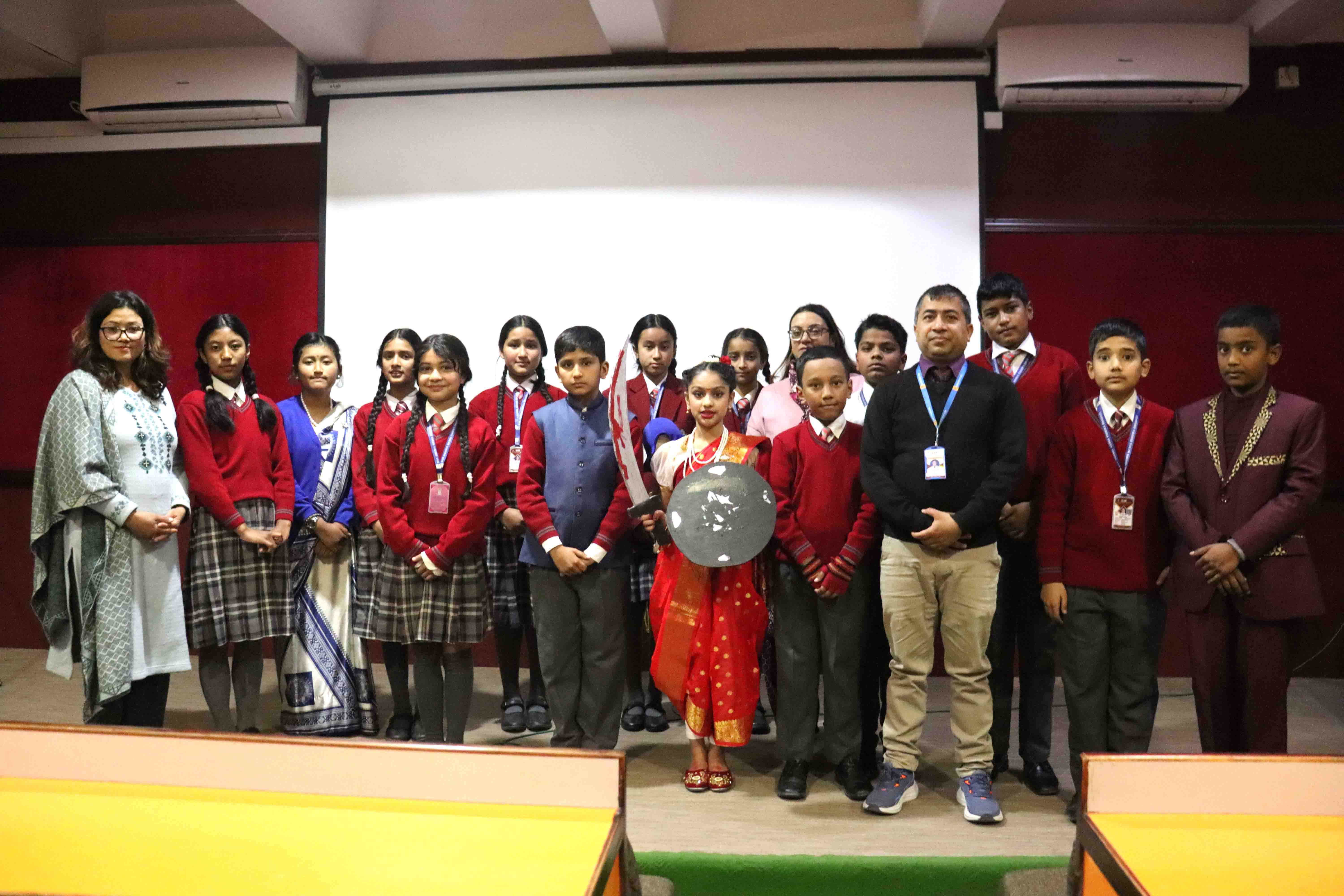 Celebration of 201st Birth Anniversary of Swami Dayananda Saraswati in Middle School (9th to 11th February, 2025)