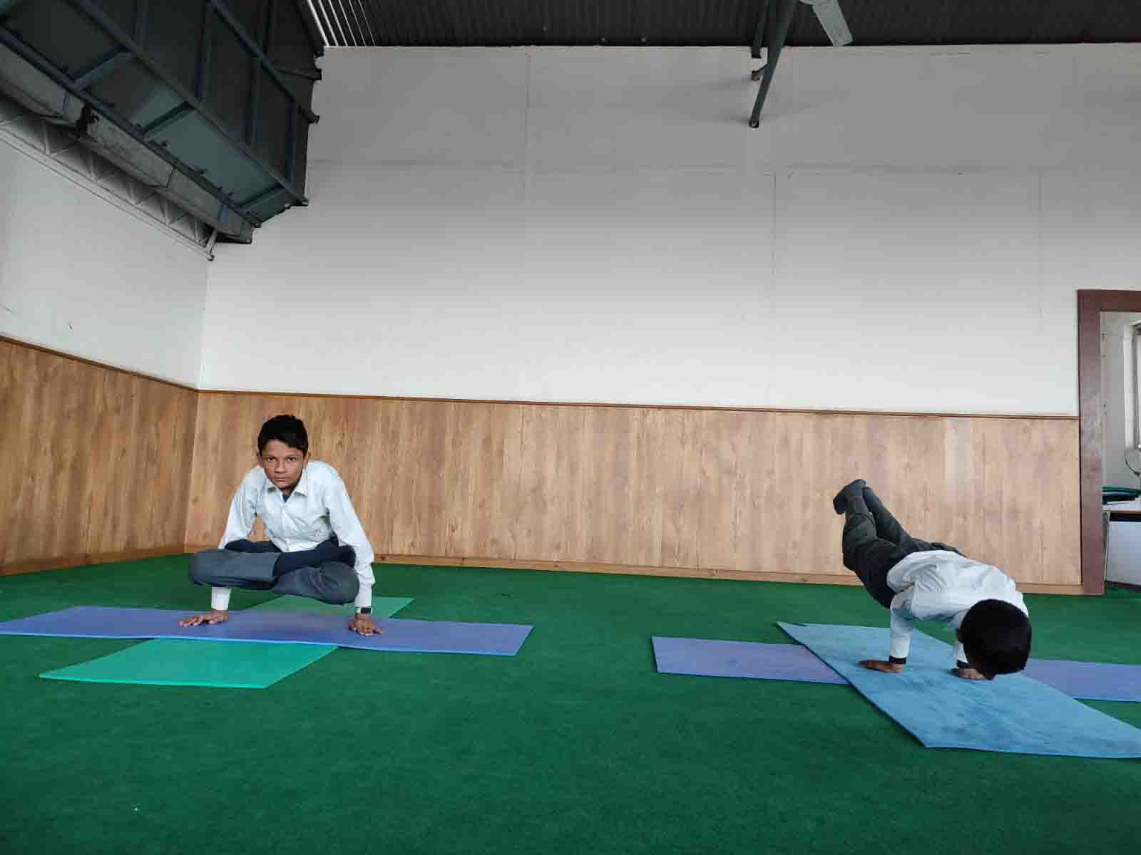 Inter-house Yoga Competition for students of Grades V to VIII (2025)