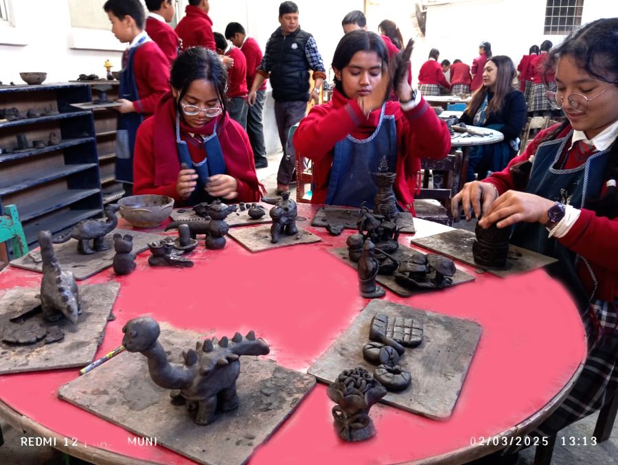 Clay Moulding Competition for Grade V and VI Students