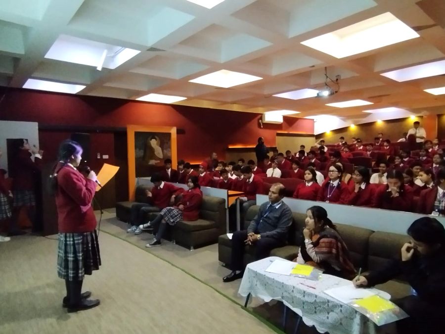 Inter-Section Mathematics Poetry Recitation Competition