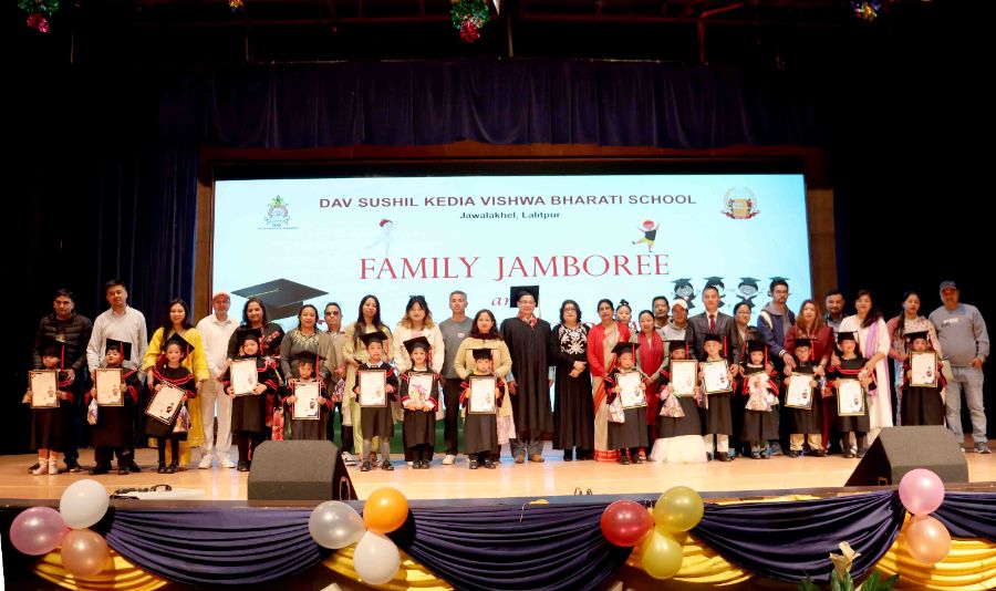 Family Jamboree and Graduation Ceremony of DAV Kindergarten - 2025