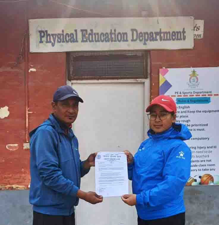 DAV Sports Teacher Ms. Bhandari Becomes the First Female Head Coach in the B Division League