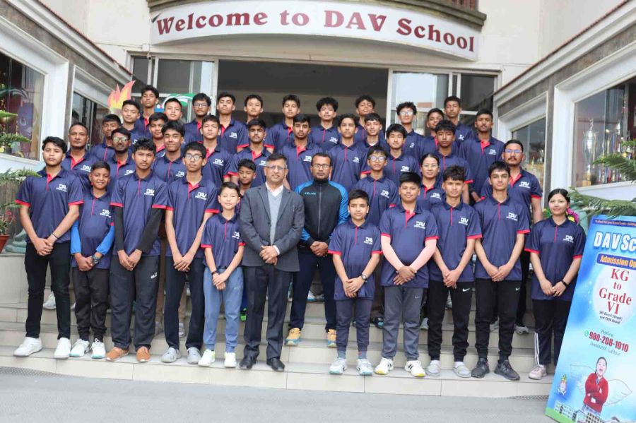 Vice-principal Bids Farewell and Extends Best Wishes to Football and Cricket Teams Ahead of Bilateral Series in West Bengal, India