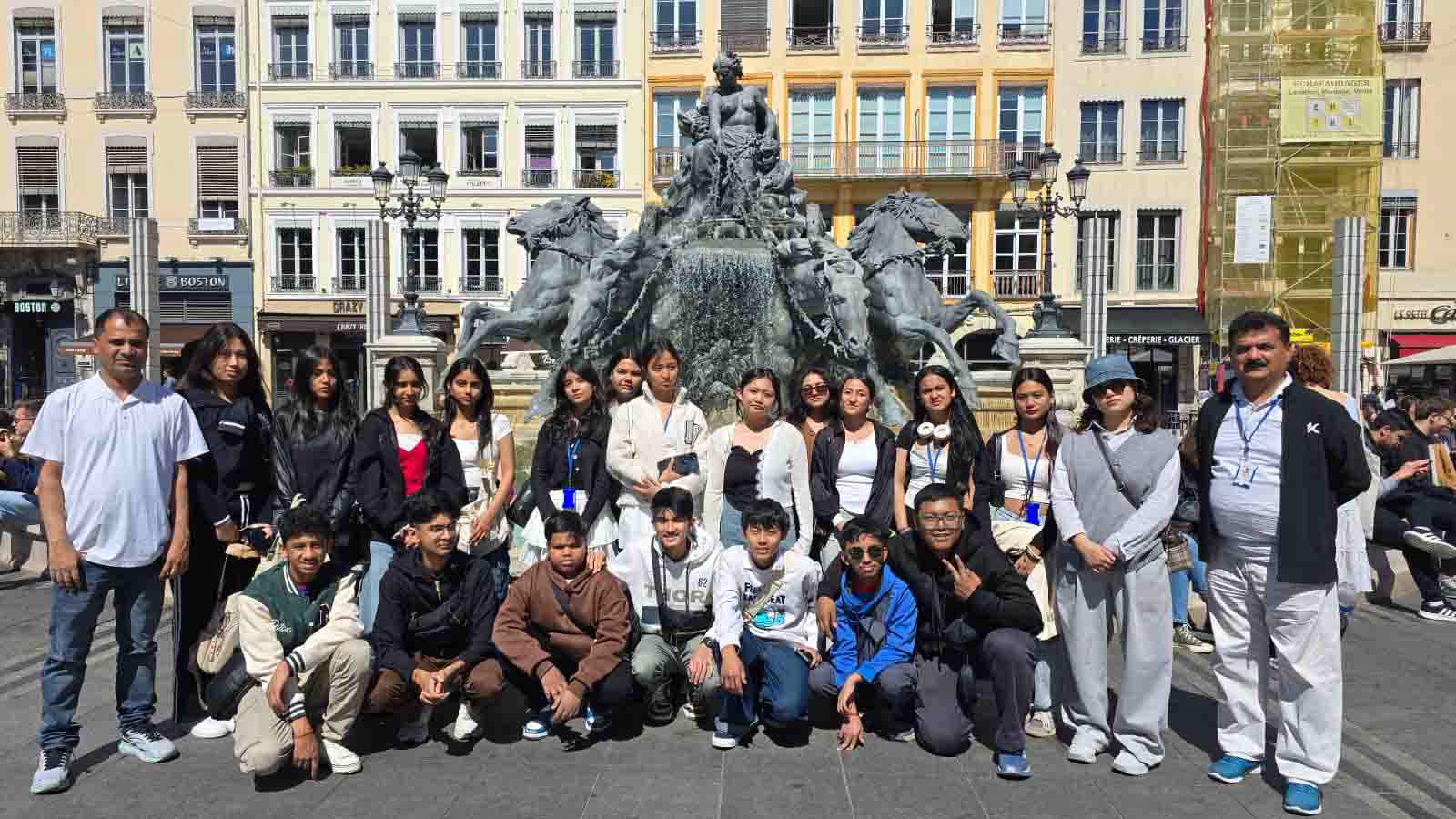 DAV School Students Embark on enriching 10-day Educational and Cultural Tour of Europe