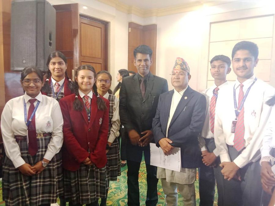 Active Participation of DAV Students in Balbalika tatha Yuba (Ba Yu) Sambaad, 2025