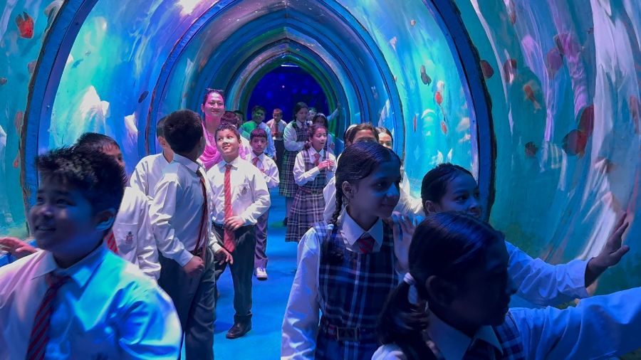 A Short Trip to the Fish Tunnel at Jawalakhel, Lalitpur