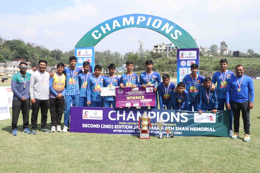 DAV U-16 Cricket Team Clinches Champions Trophy in 2nd Jay Nath Kumar Shah Memorial Cricket Tournament, 2025