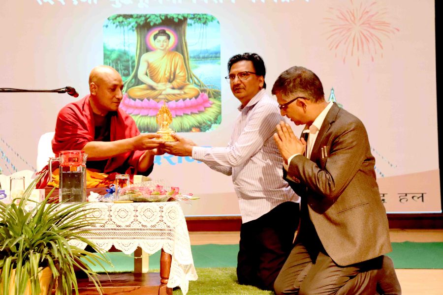 Dharmadeshana on the Auspicious Occasion of the 2569th Buddha Jayanti