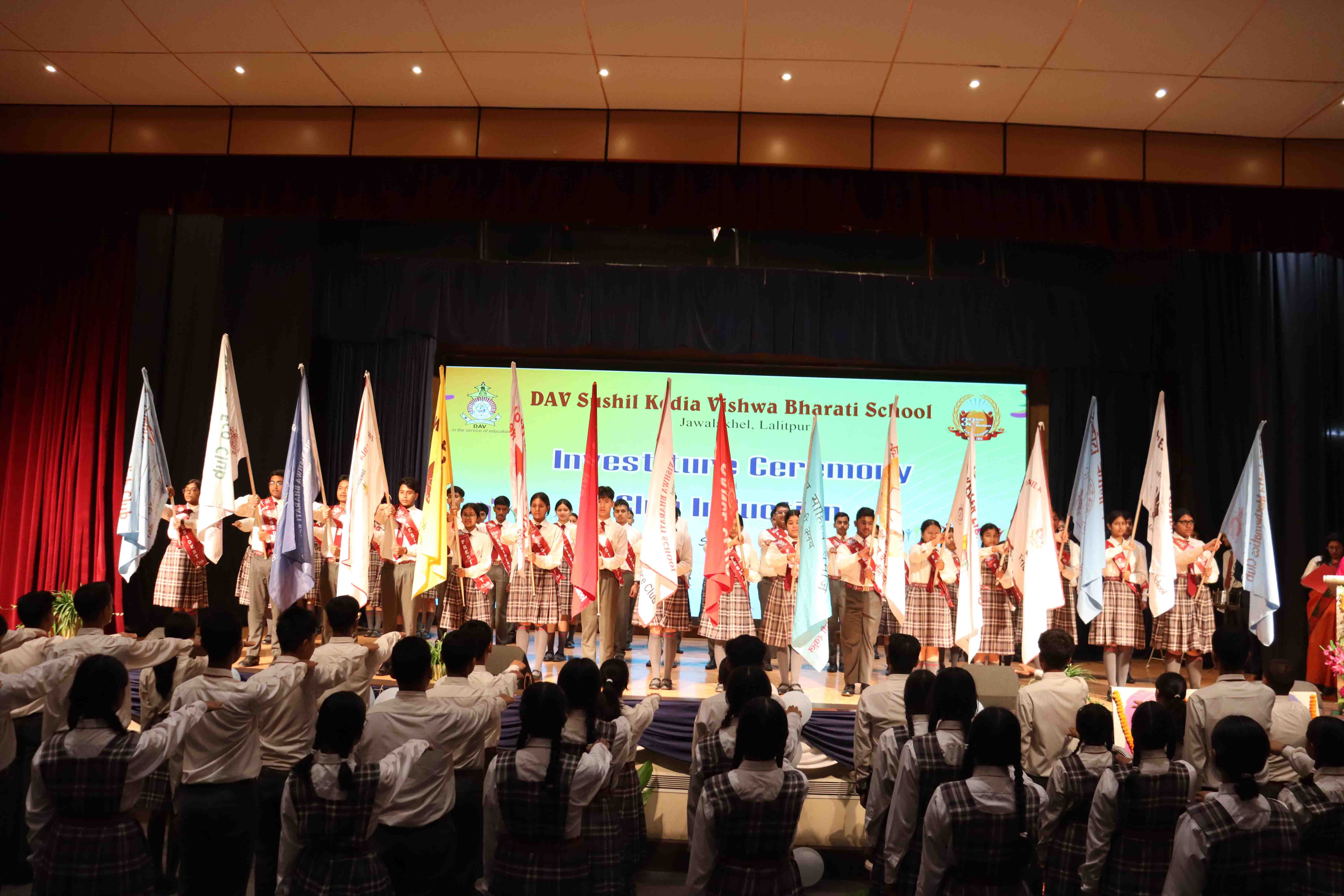 Investiture Ceremony and Club Induction of the Senior School (Grades IX to XII)