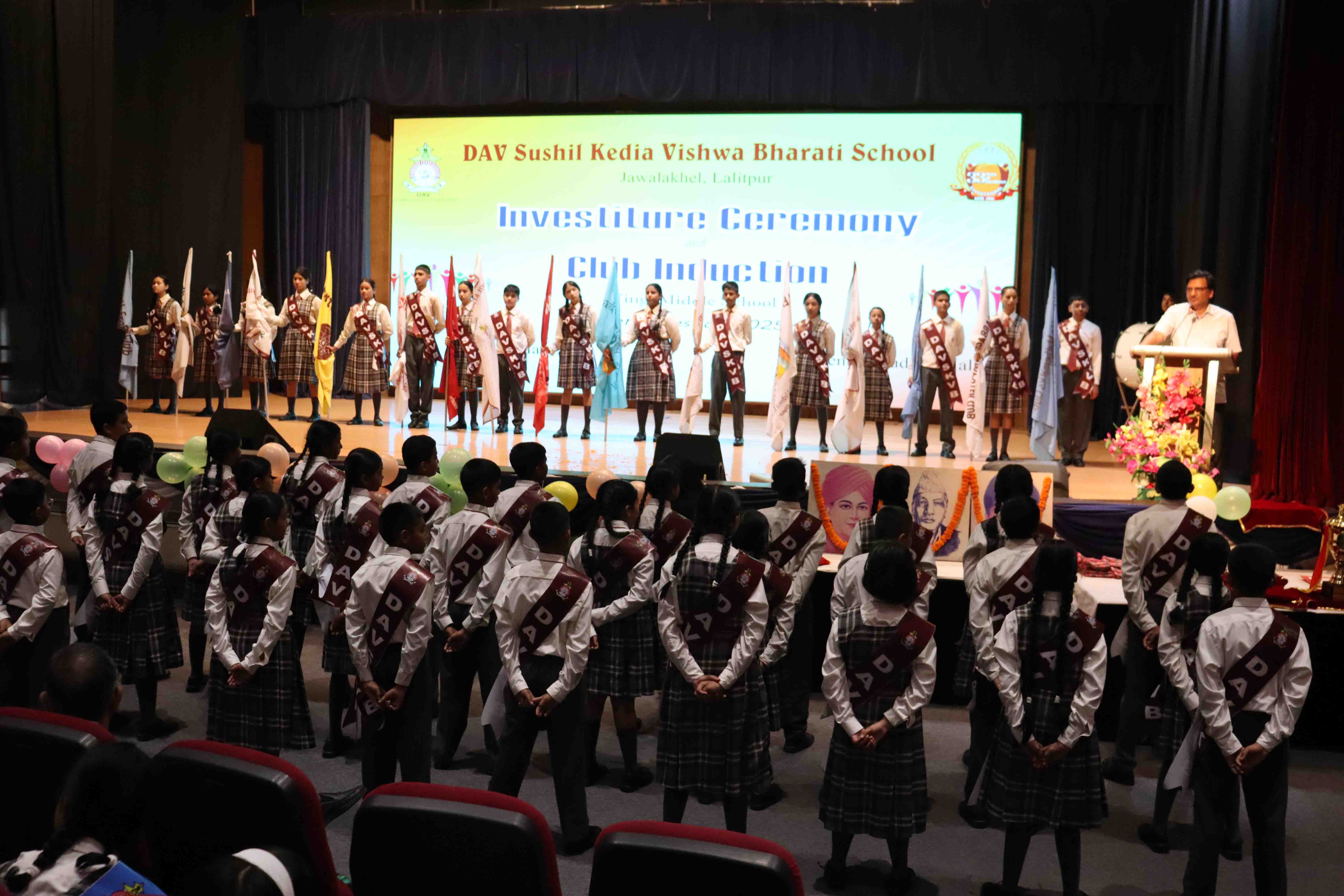 Investiture Ceremony and Club Induction – Middle School (Grade V to VIII)