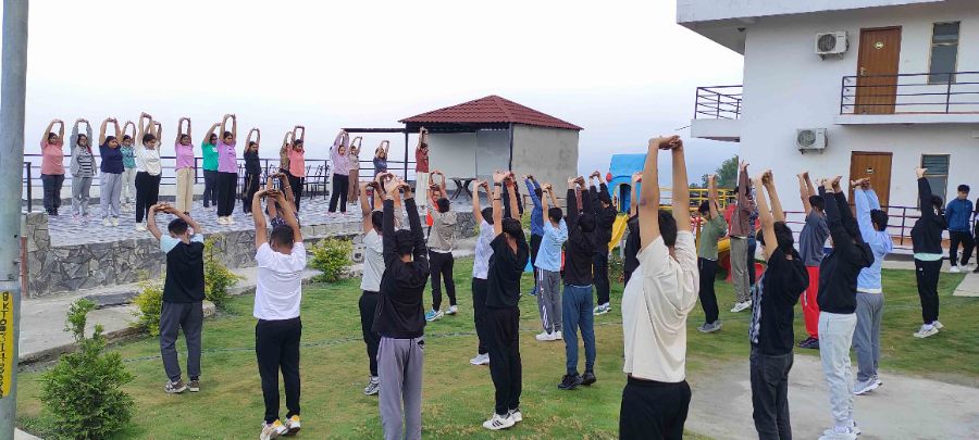 Grade XII Boot Camp 2025 Concluded Successfully at Nagarkot